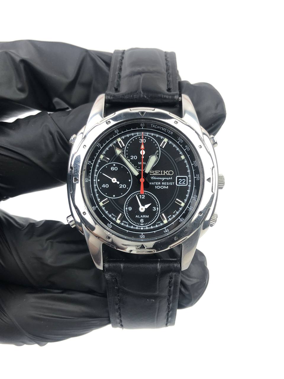SEIKO ALARM CHRONOGRAPH SWIPE SECOND HAND - Gambar 2