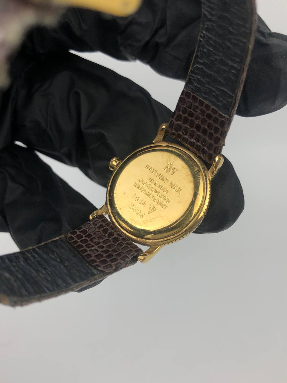 SWISSMADE RAYMOND WEIL GENEVE 18k GOLD ELECTROPLATED - Gambar 7
