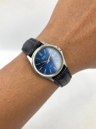 CASIO QUARTZ DATE BLUE DIAL