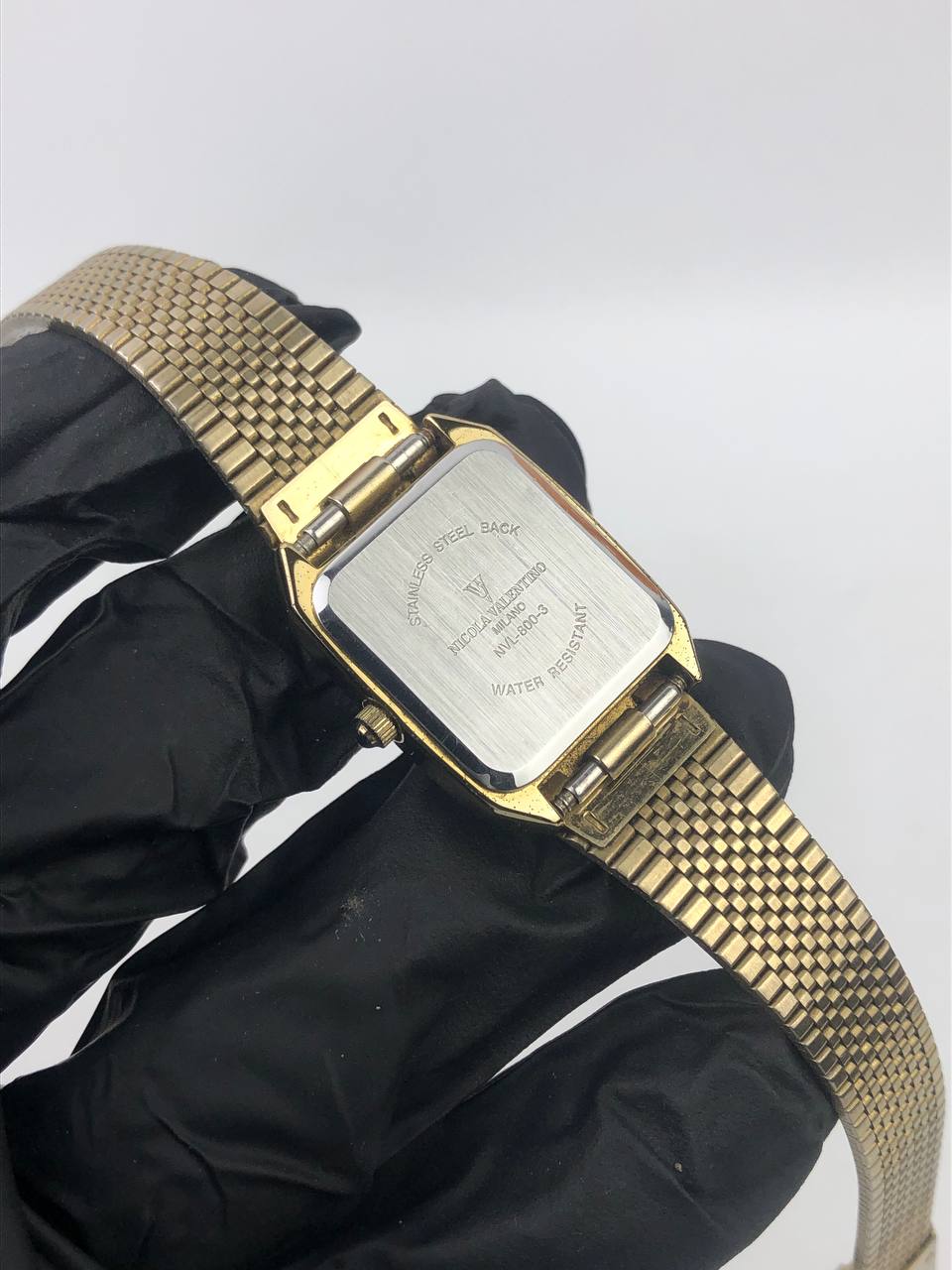 DRESWATCH LADIES NICOLA VALENTINO BLACK SNOWFLAKE DIAL - Gambar 8