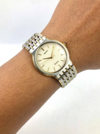 SEIKO DOLCE UNISEX TWOTONE CASE ALL ORIGINAL