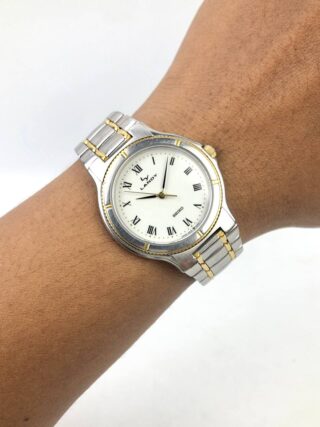 SEIKO LANDY ROMAN TWOTONE CASE