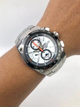 SEIKO SPORTURA ALARM CHRONOGRAPH SWIPE HAND