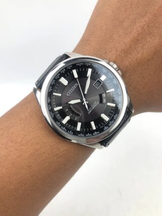 CITIZEN ECODRIVE ATTESA RADIO CONTROLLED BLUE LUME DIAL