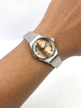 SEIKO SALMOND DIAL LADIES ALL ORIGINAL