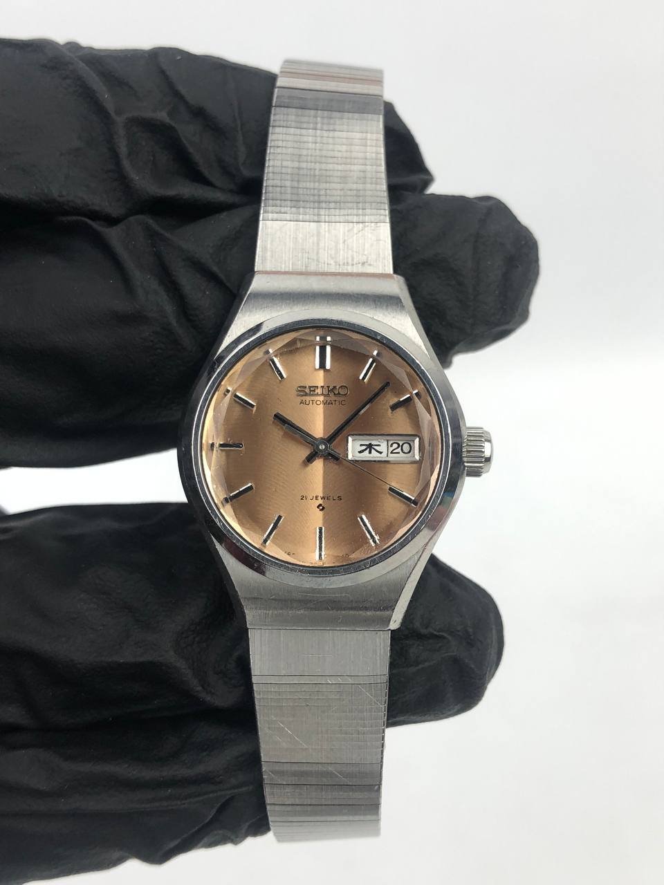 SEIKO SALMOND DIAL LADIES ALL ORIGINAL - Gambar 2
