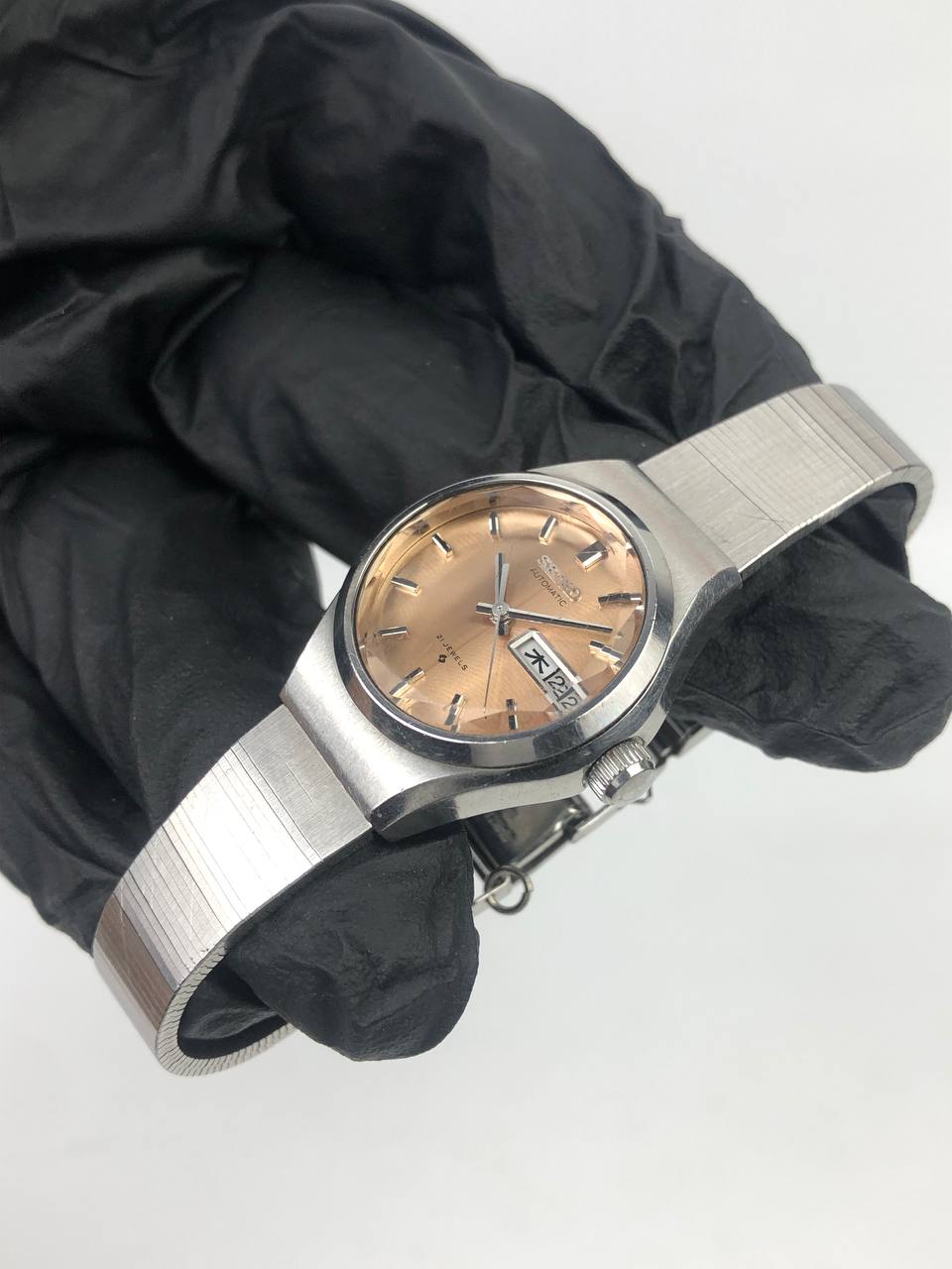 SEIKO SALMOND DIAL LADIES ALL ORIGINAL - Gambar 3