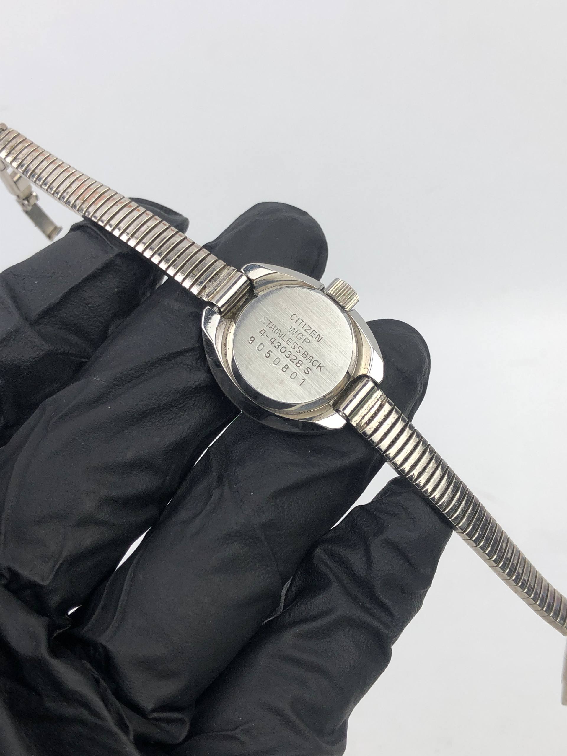 CITIZEN CUTTIE BANGLE WHITE GOLD PLATED - Gambar 7