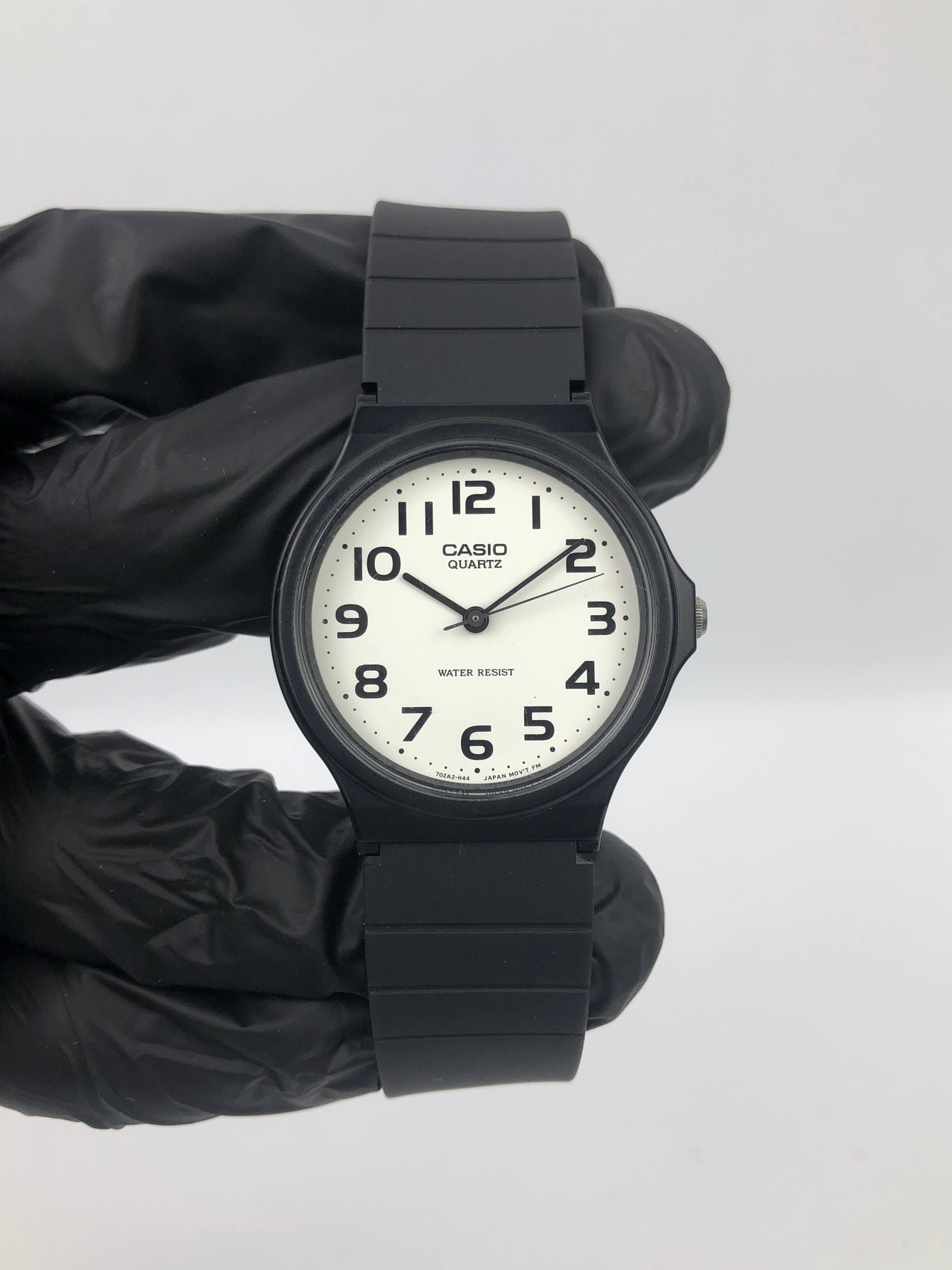 CASIO QUARTZ MQ SERIES BLACK RESIN CASE - Gambar 2