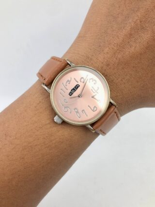 OHARA QUESTQ LEFTY CROWN BY SEIKO RARE SALMOND DIAL