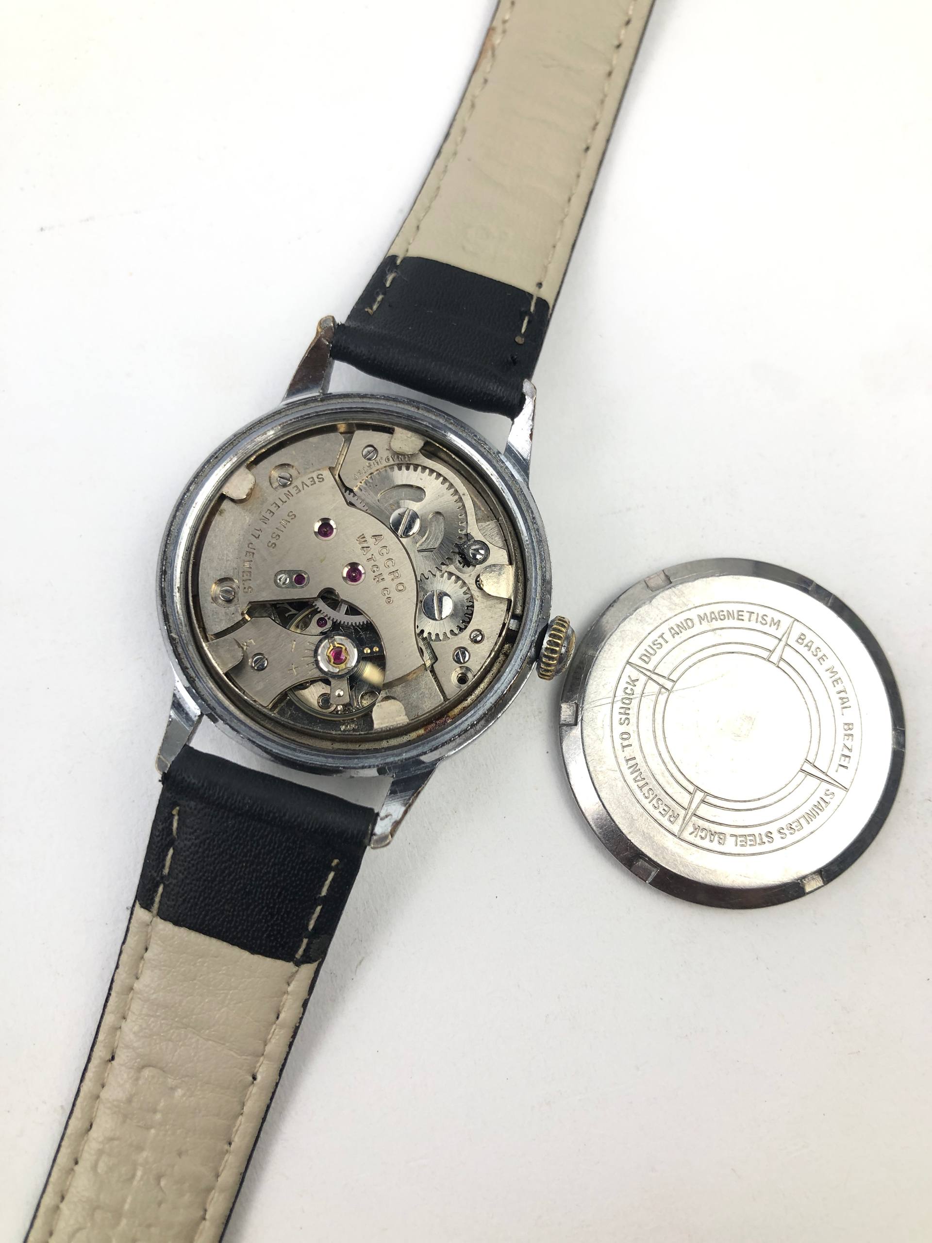 SWISSMADE JUSTIN VINTAGE MANUAL WINDING - Gambar 8