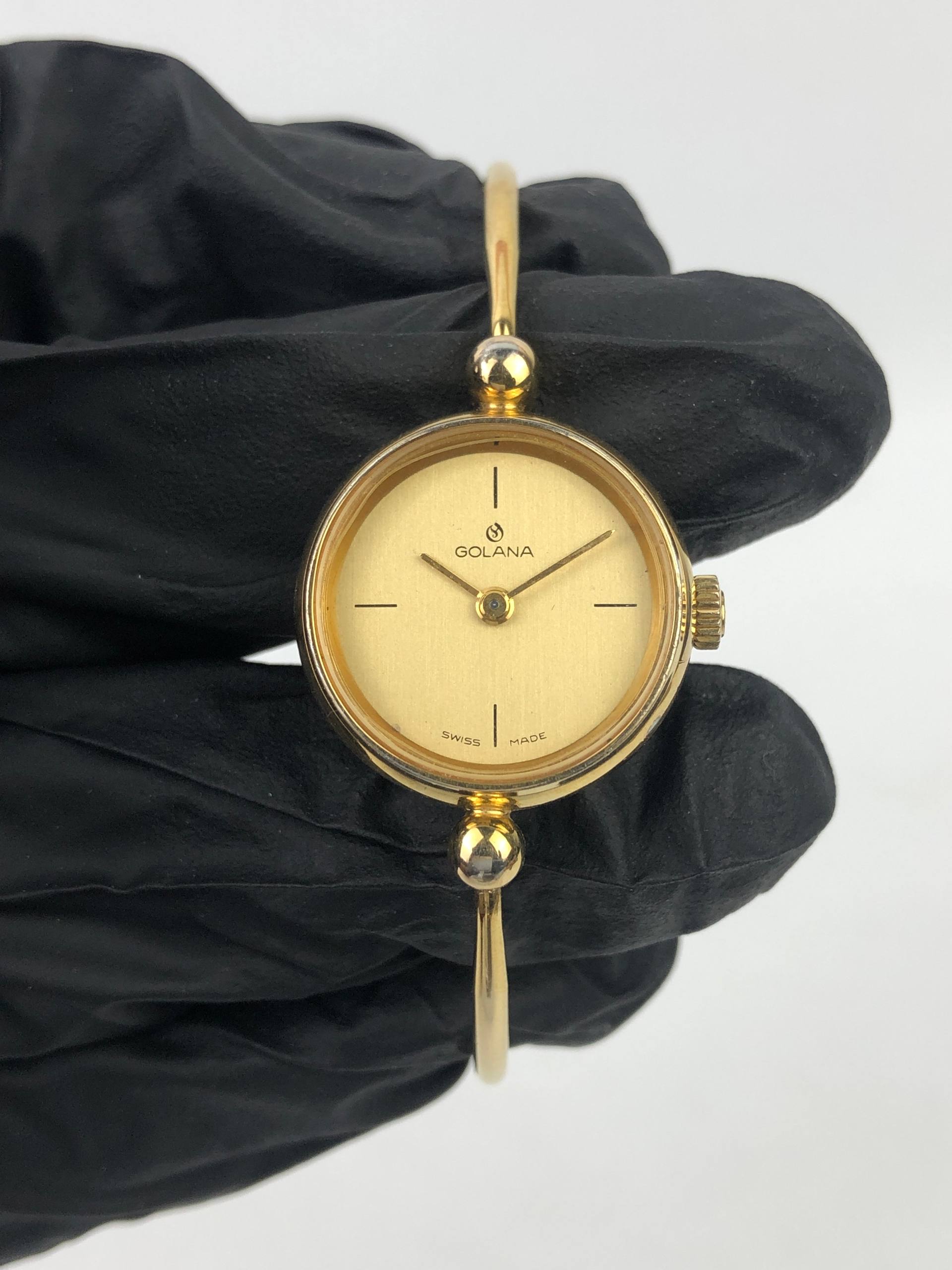 SWISSMADE GOLANA BANGLE GOLD LADIES - Gambar 2