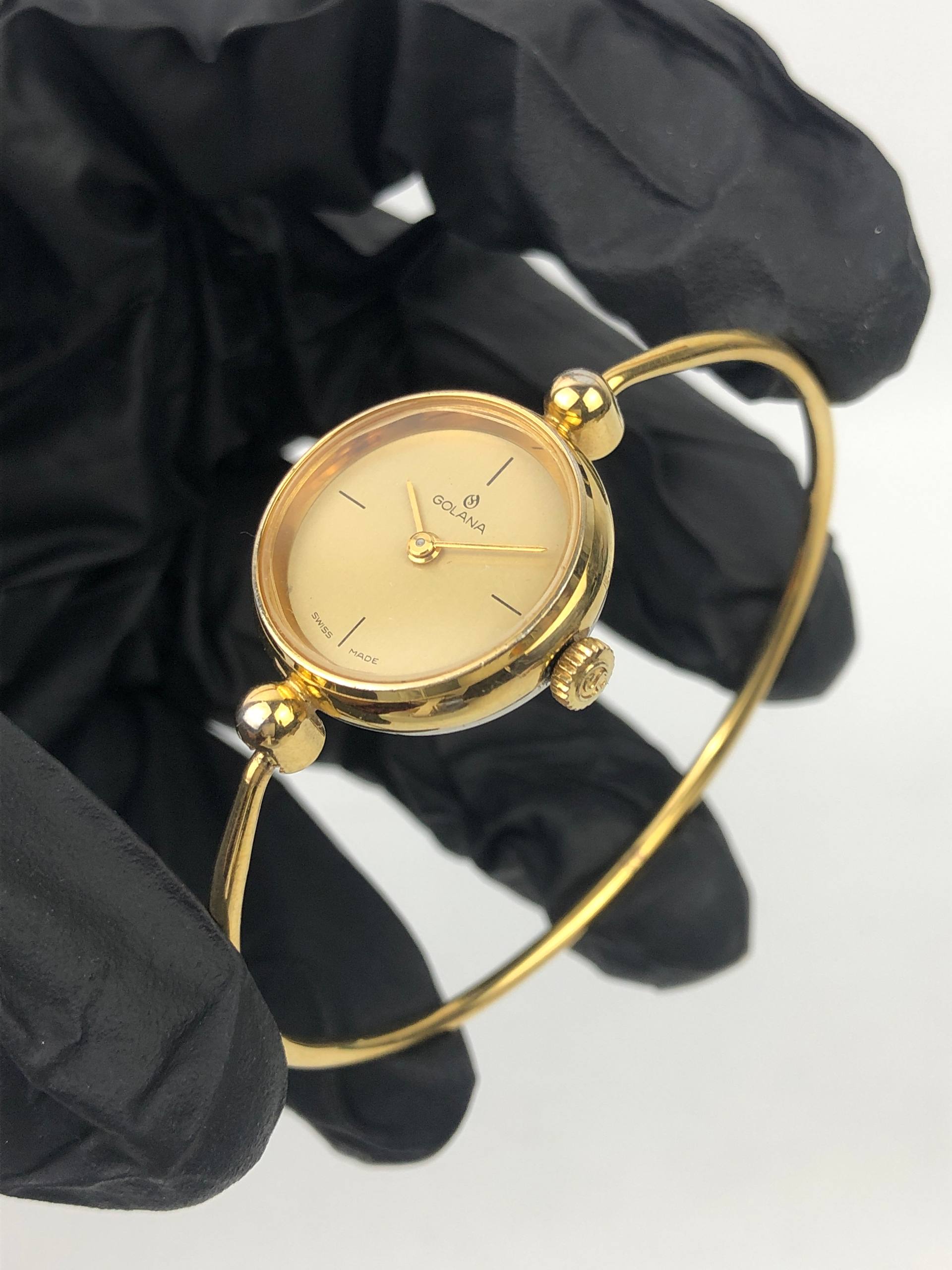 SWISSMADE GOLANA BANGLE GOLD LADIES - Gambar 3