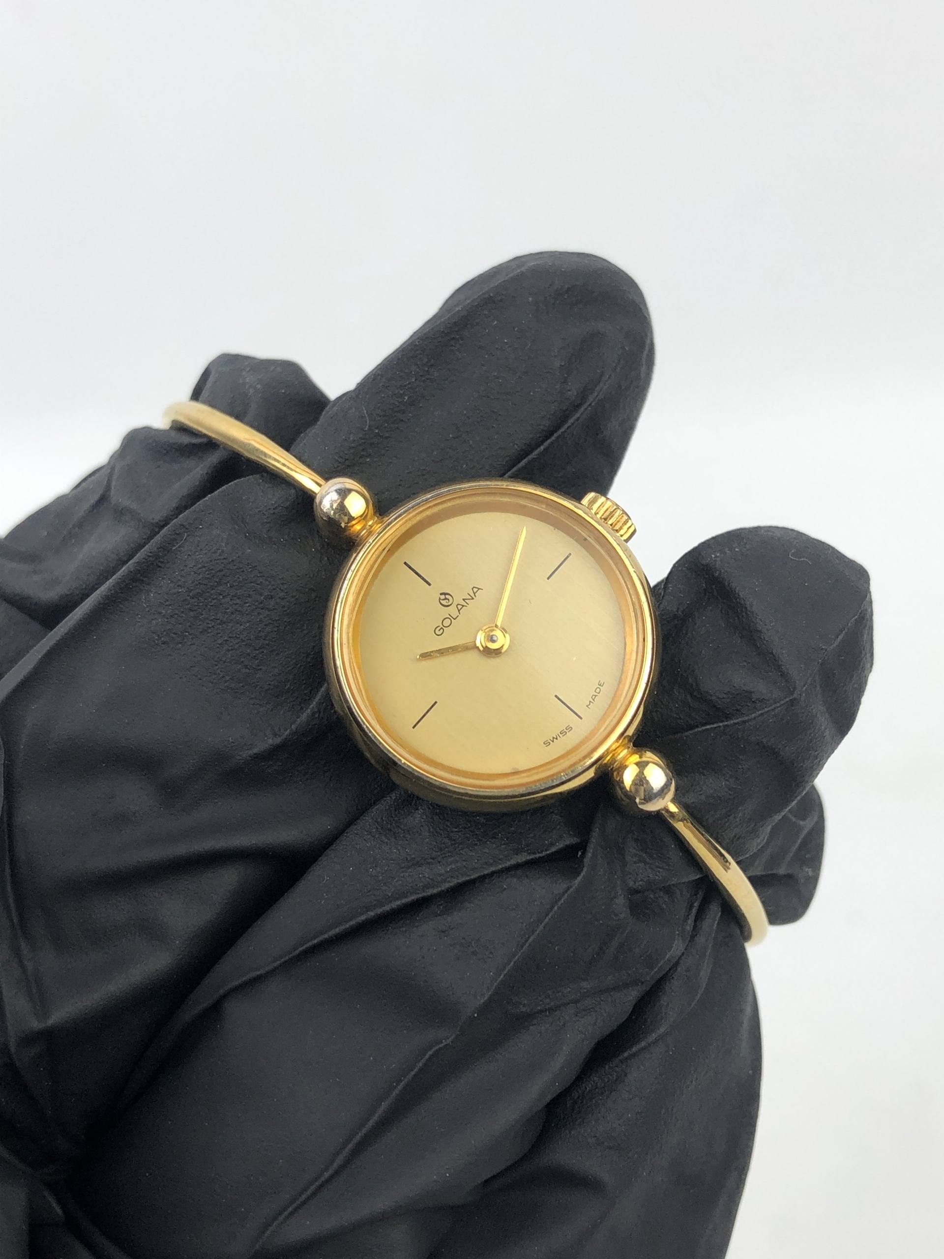 SWISSMADE GOLANA BANGLE GOLD LADIES - Gambar 4