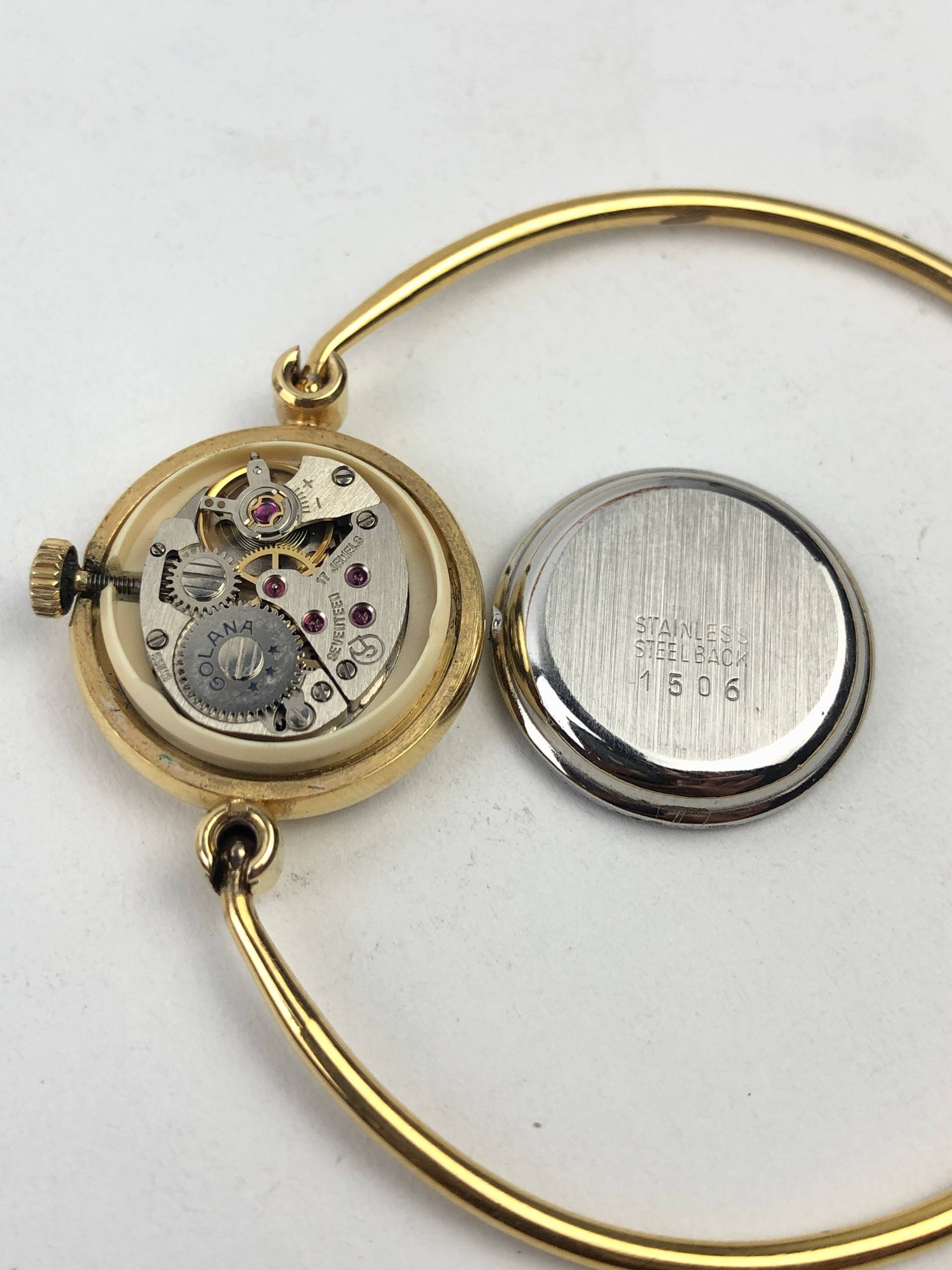 SWISSMADE GOLANA BANGLE GOLD LADIES - Gambar 8