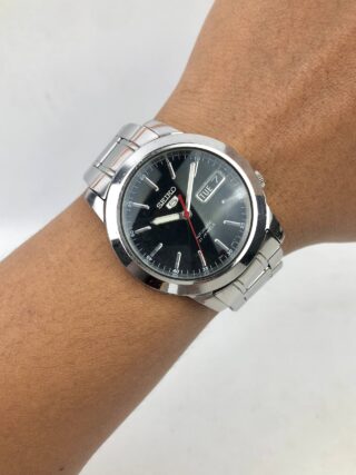 SEIKO 5 SNKE SERIES BLACK DIAL TRANSPARANT CASE