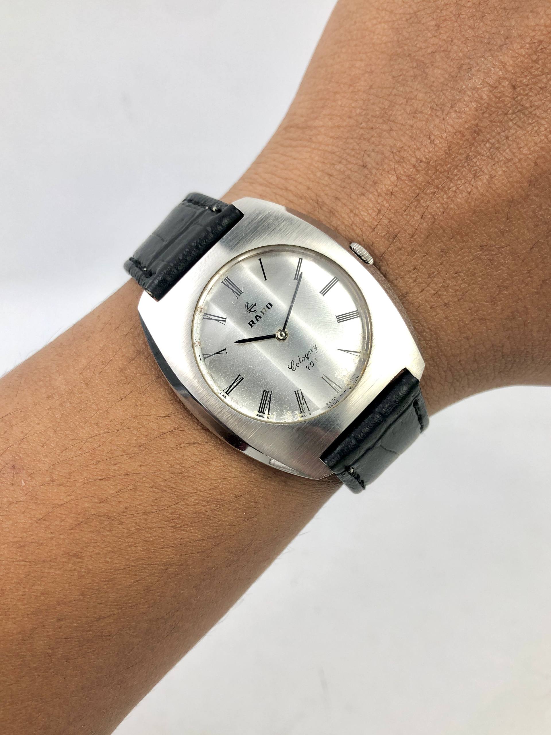 EKSLUSIF RADO COLOGNY 703 SUNRAY ROMAN DIAL