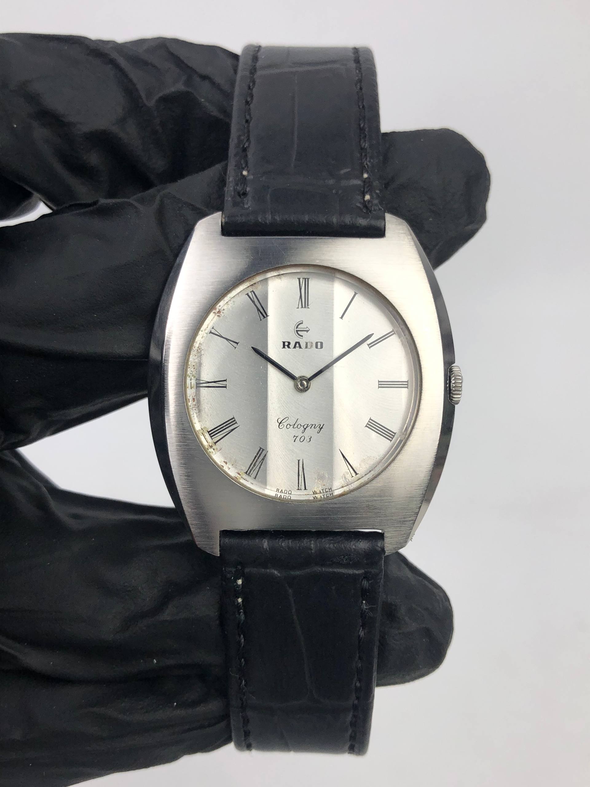 EKSLUSIF RADO COLOGNY 703 SUNRAY ROMAN DIAL - Gambar 2