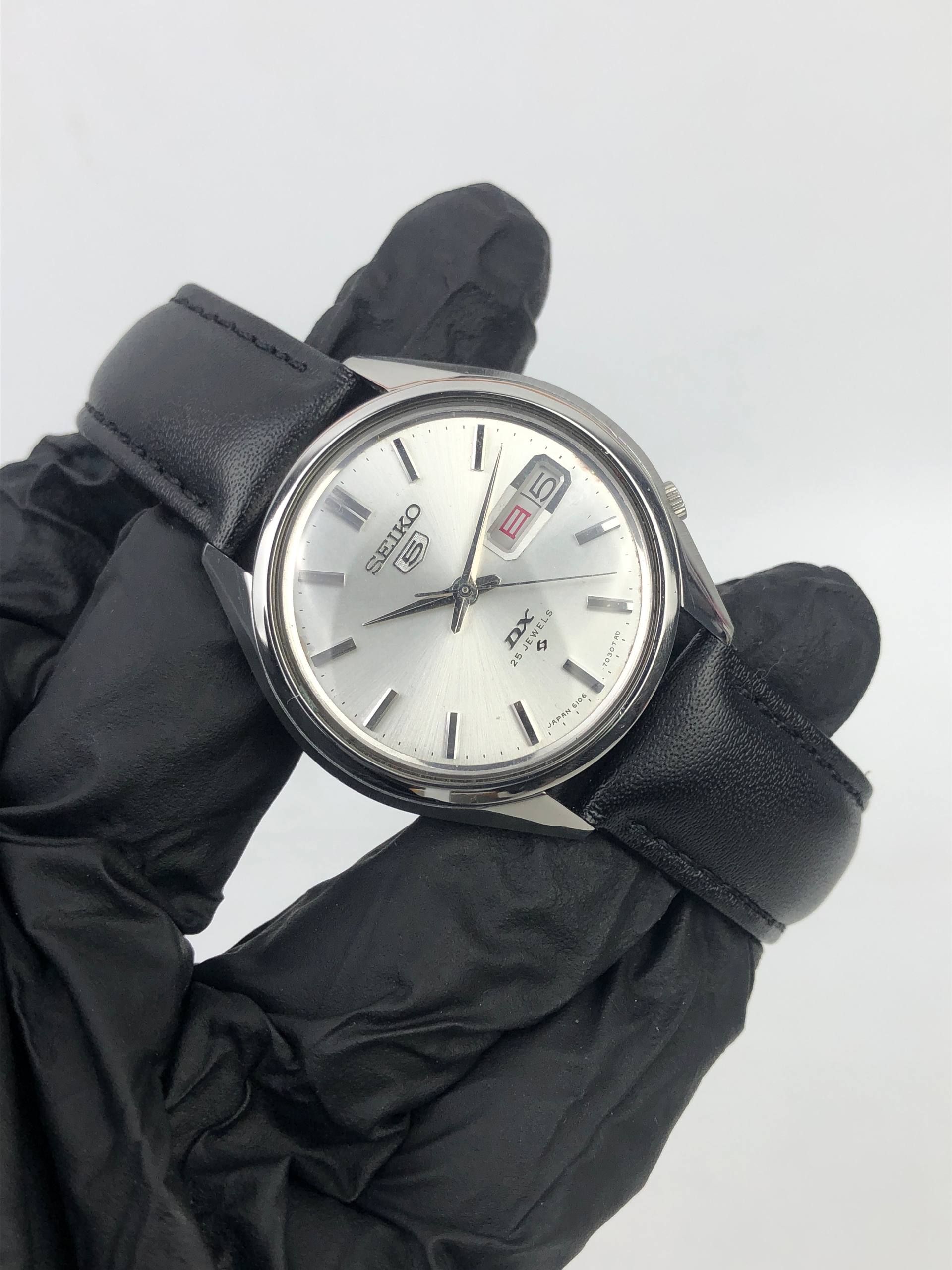 SEIKO 5 DX STOP SECOND CAL 6106 DAYDATE - Gambar 4