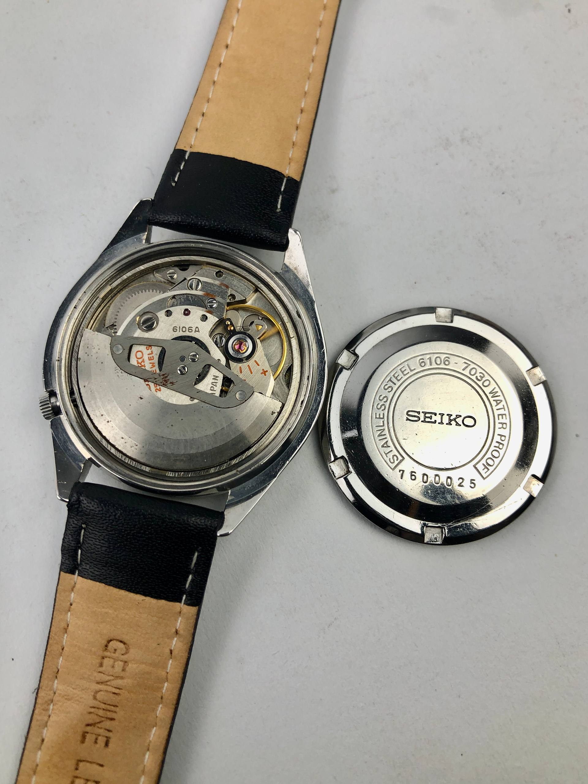 SEIKO 5 DX STOP SECOND CAL 6106 DAYDATE - Gambar 8