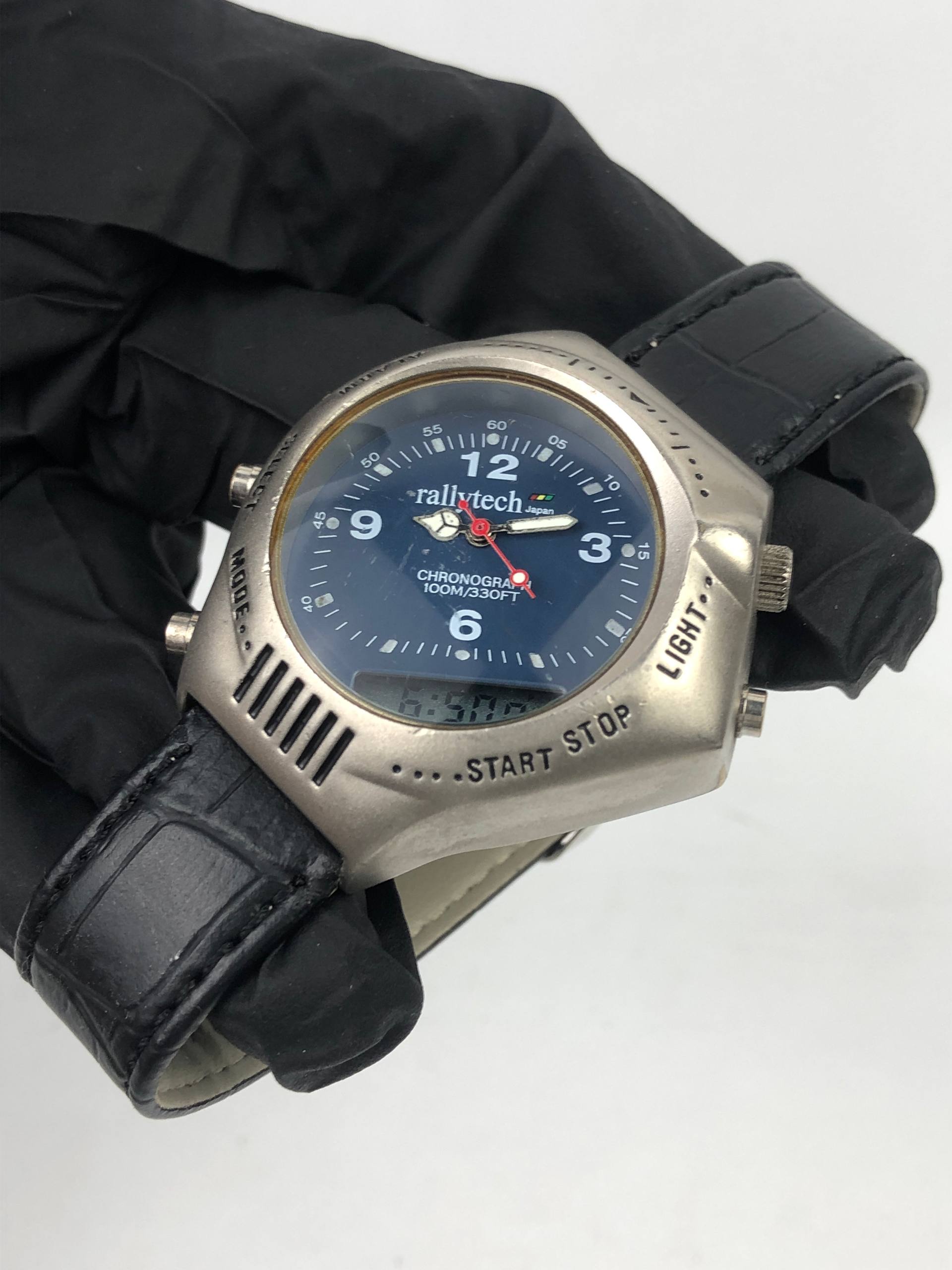 RALLY TECH DRIVE WATCH JAPAN ANALOG DIGITAL - Gambar 2