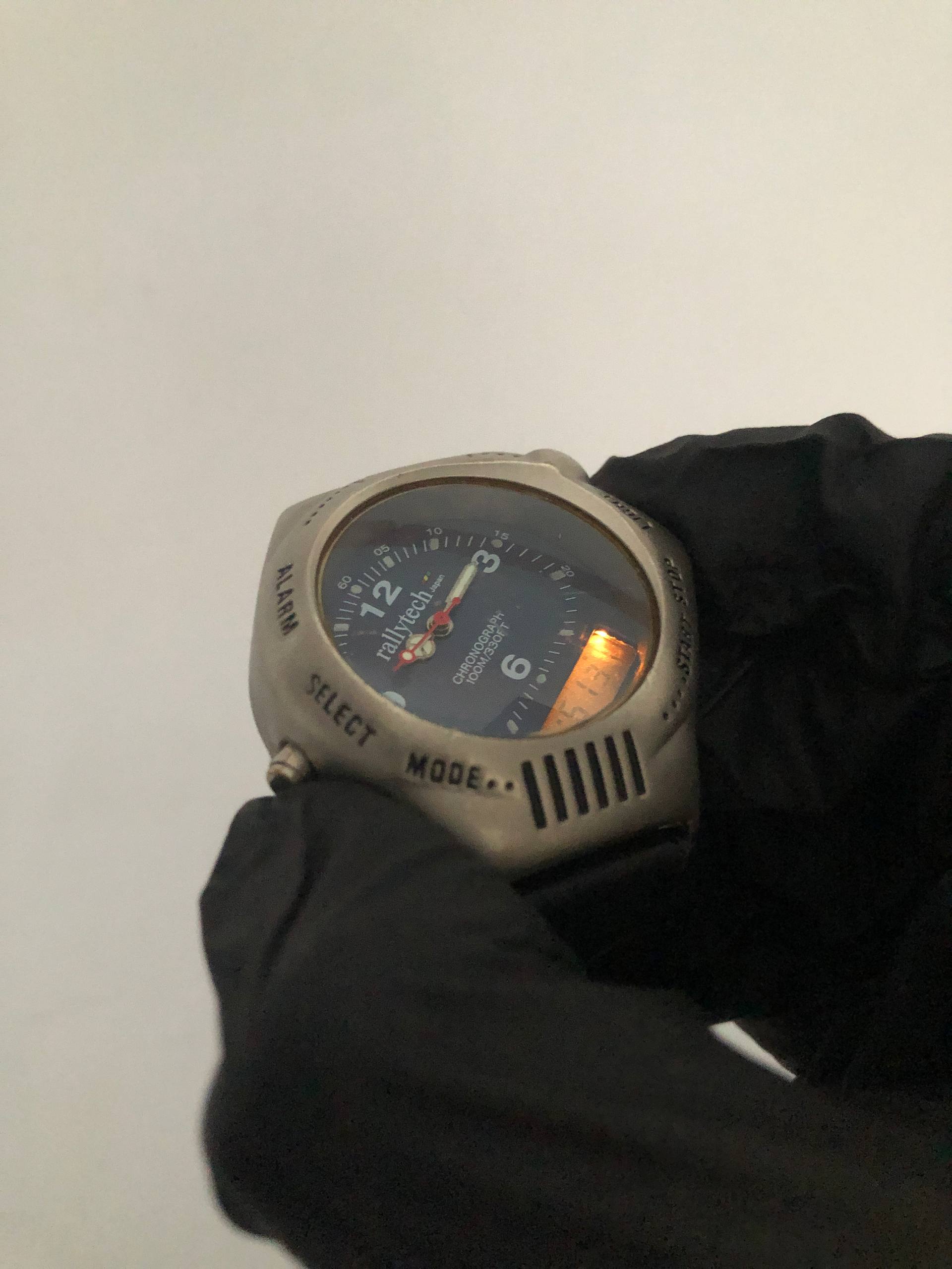 RALLY TECH DRIVE WATCH JAPAN ANALOG DIGITAL - Gambar 5