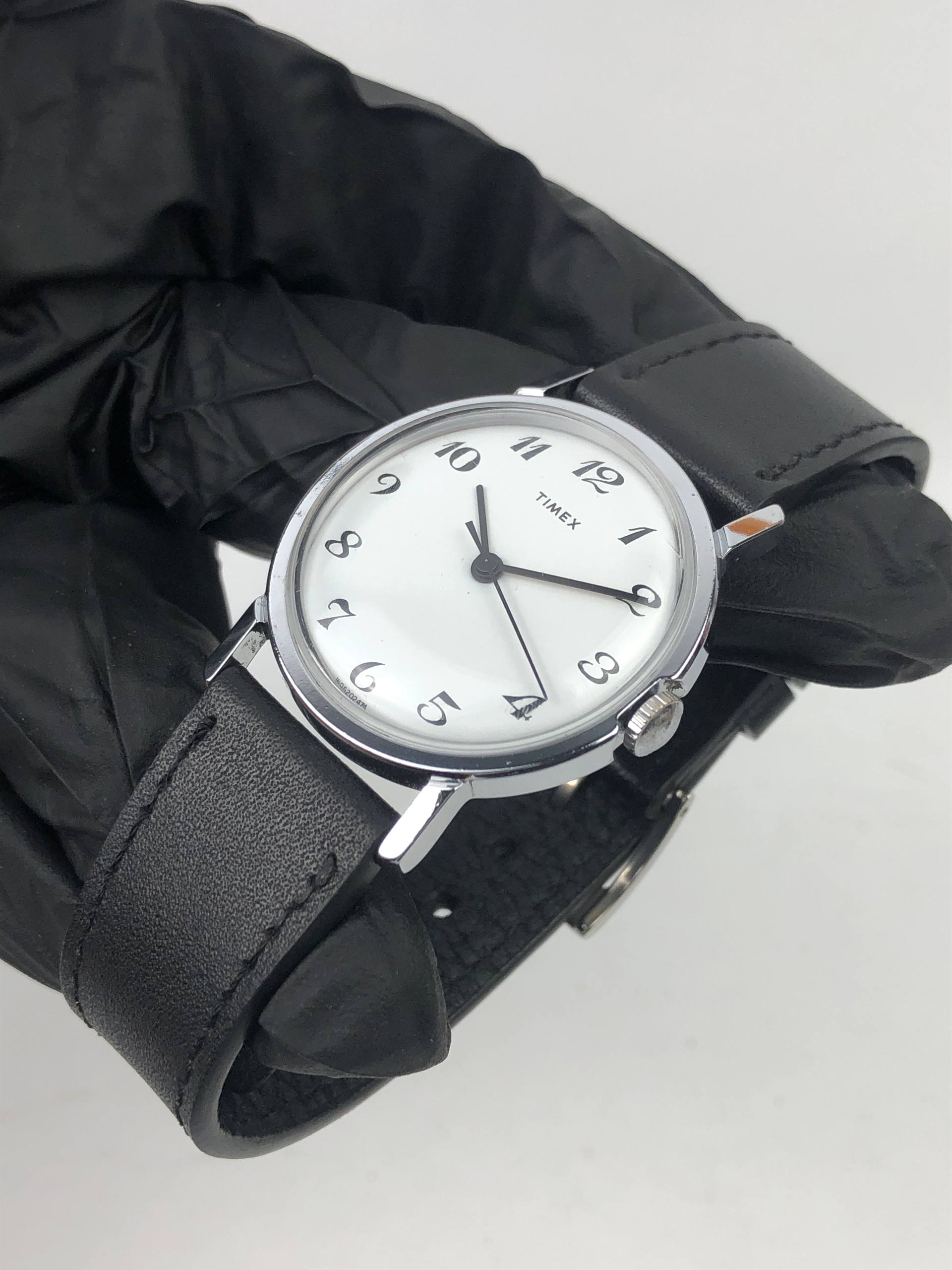 TIMEX MARLIN MECHANICAL VINTAGE ARABIC DIAL - Gambar 3