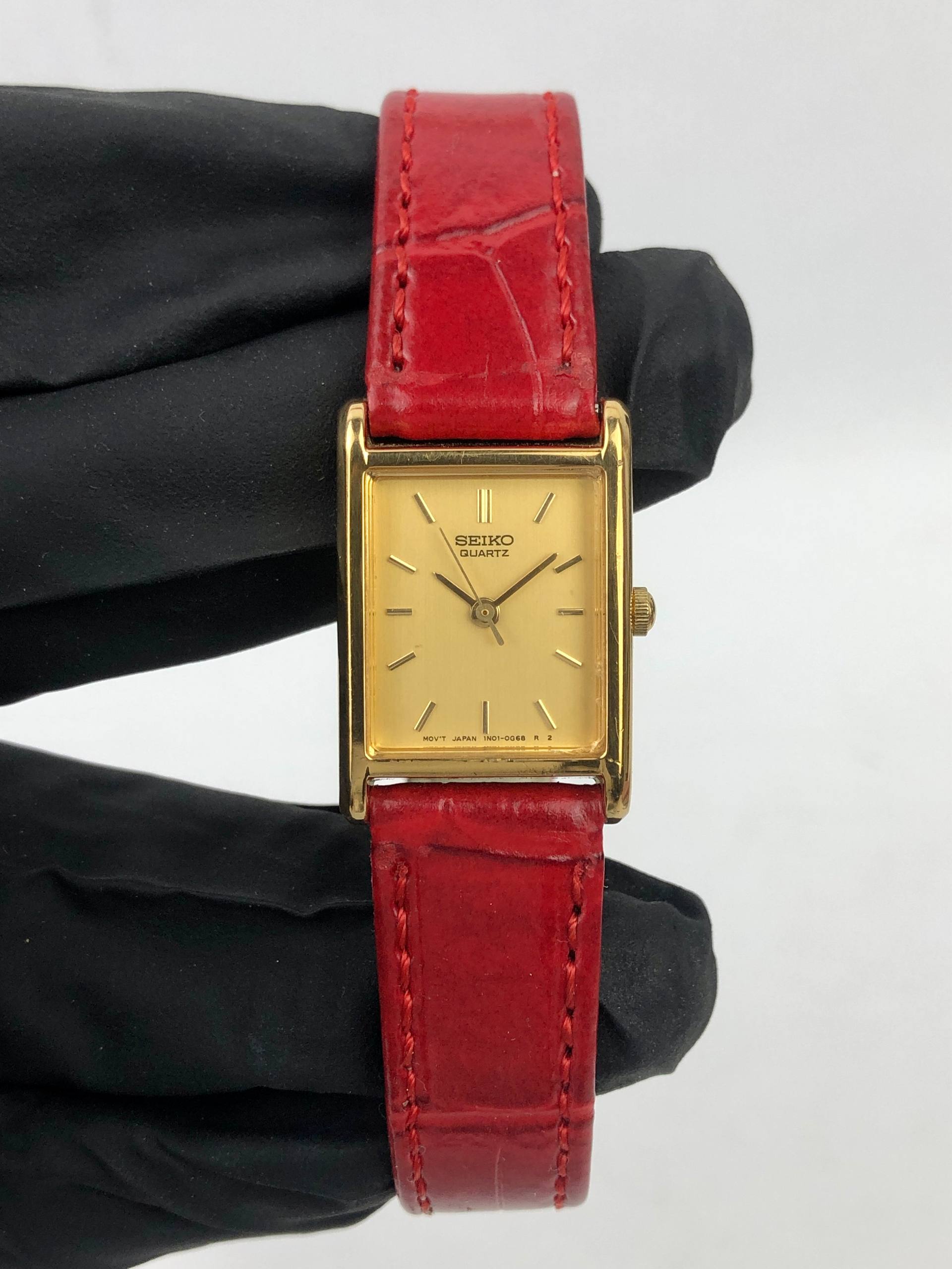 BEAUTIFUL SEIKO TANK QUARTZ LADIES CAL 1N01 - Gambar 2
