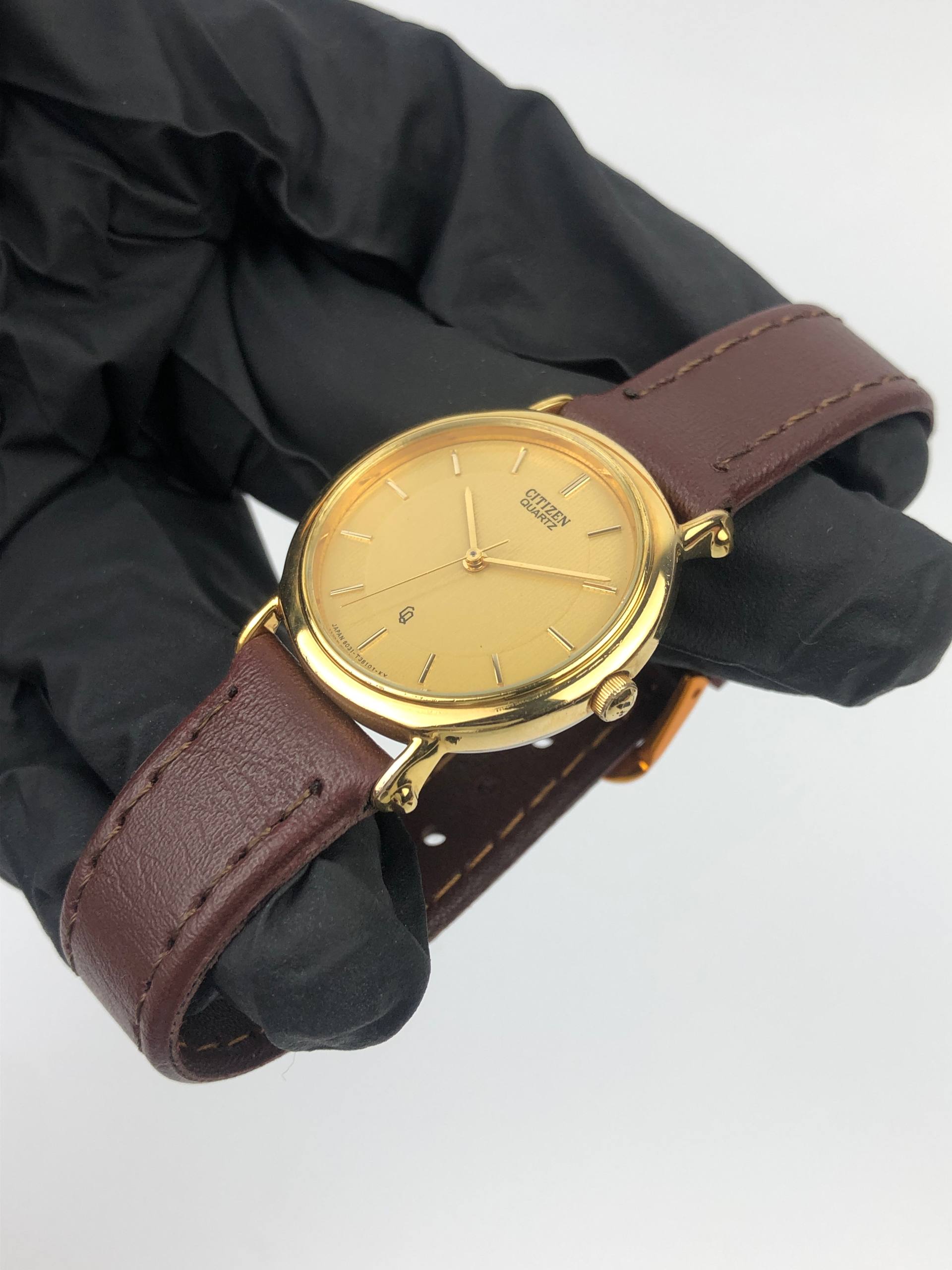 CITIZEN QUARTZ CAL 6031 SIMPEL - Gambar 2