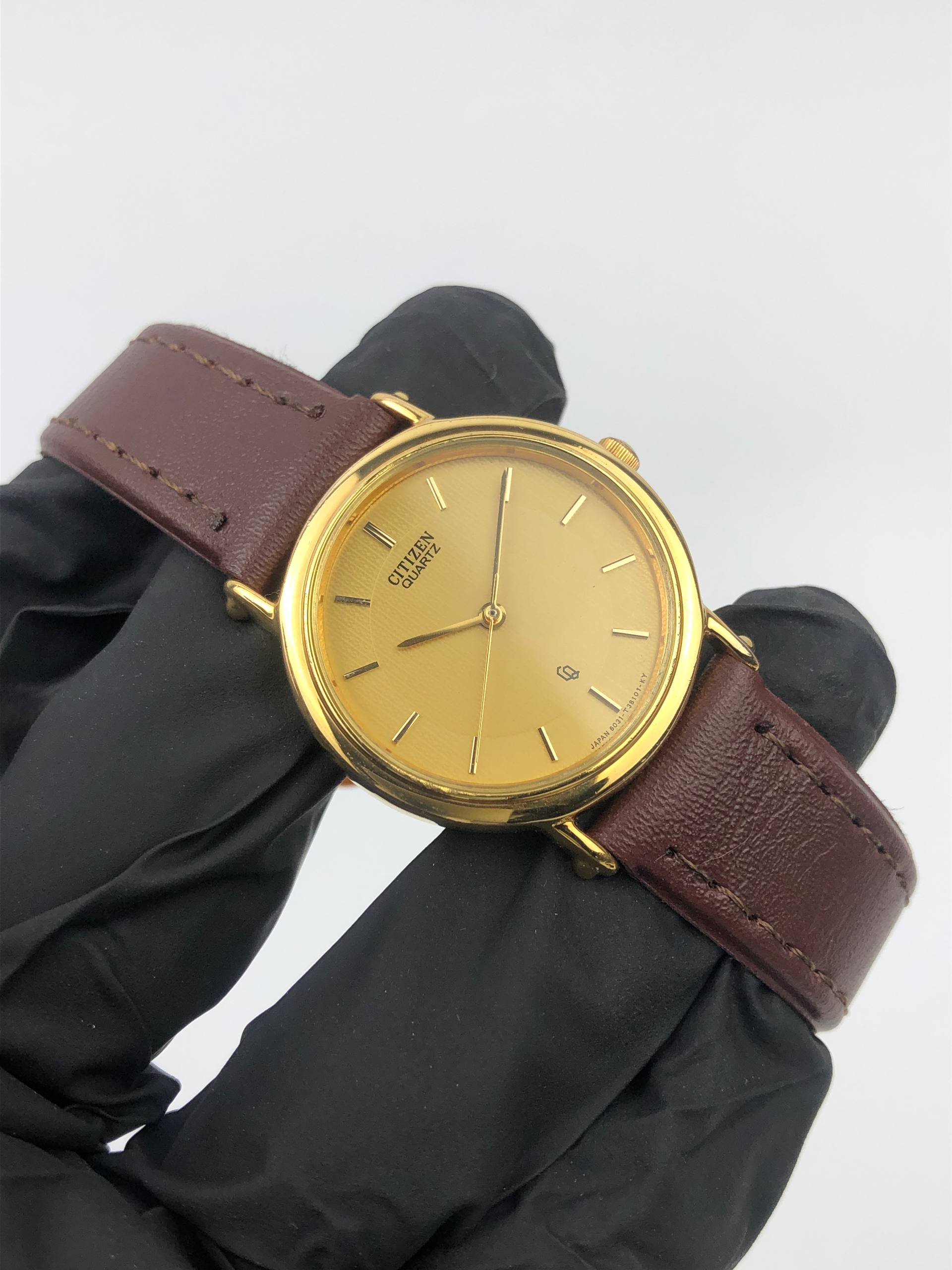 CITIZEN QUARTZ CAL 6031 SIMPEL - Gambar 4