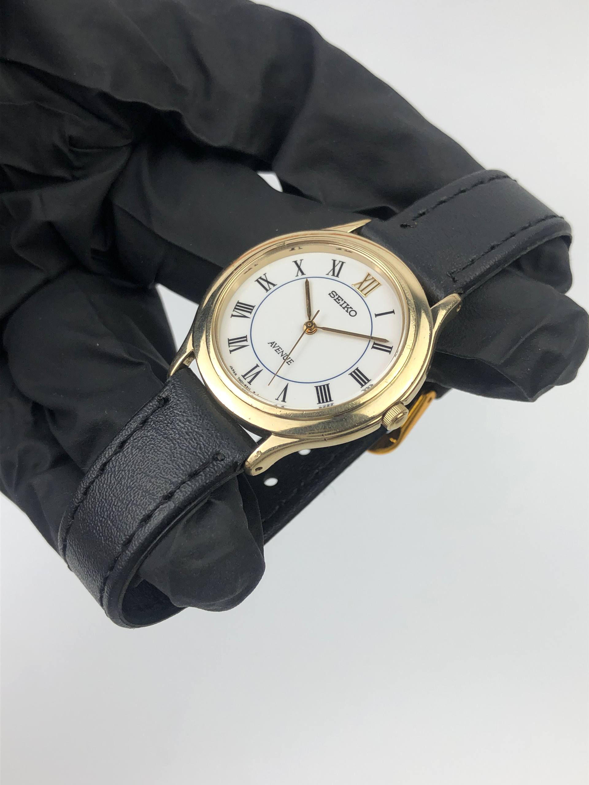 SEIKO AVENUE ROMAN ROUND CASE CAL 7N01 - Gambar 4