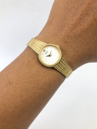 SEIKO QUARTZ LADIES ROUND CASE CAL 1220