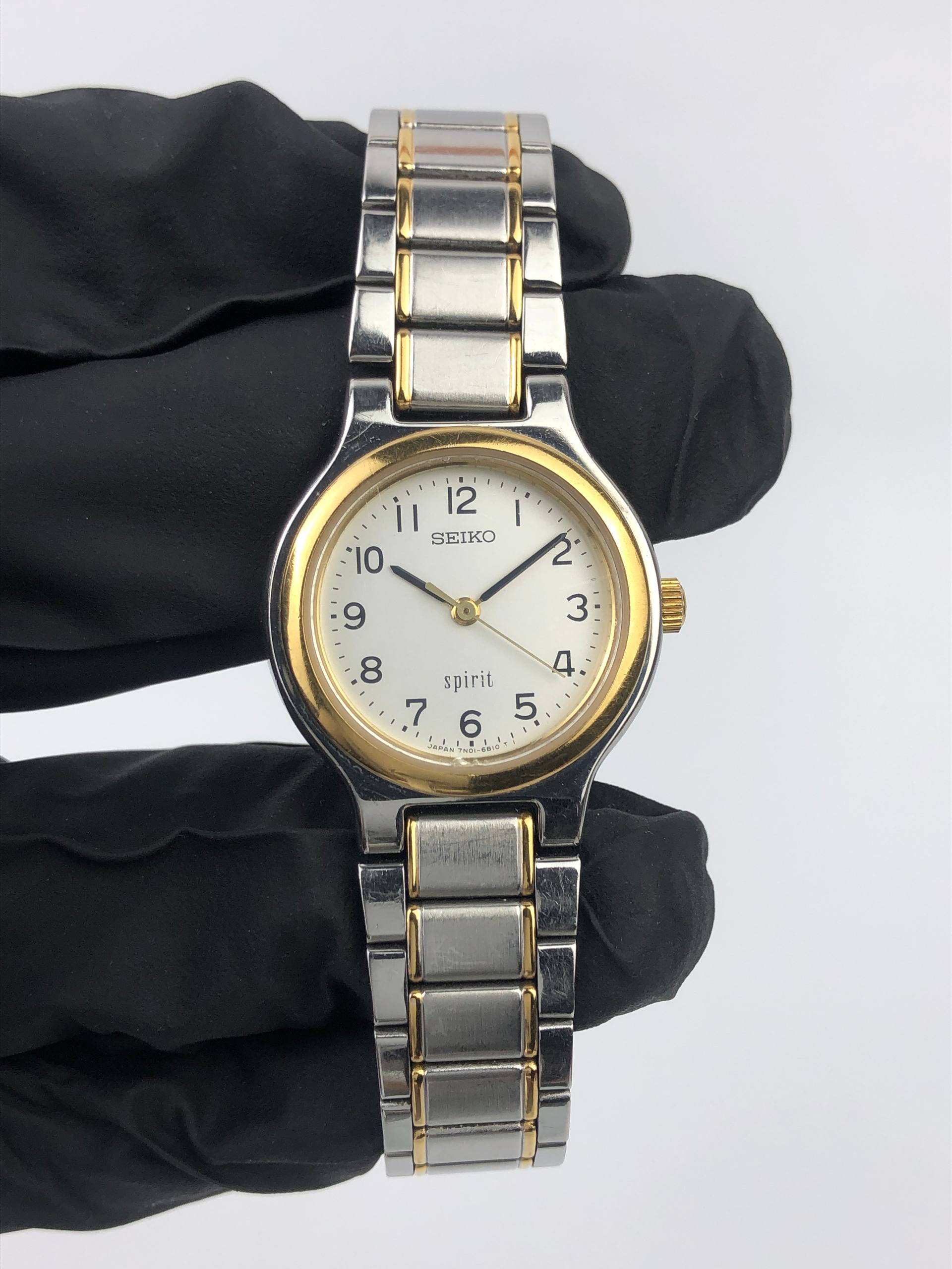 SEIKO SPIRIT QUARTZ LADIES TWOTONE - Gambar 2