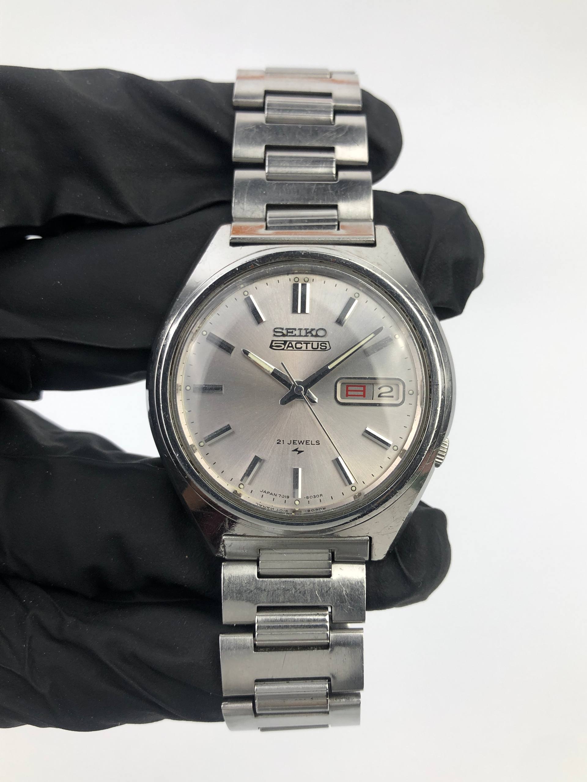SEIKO 5 ACTUS CAL 7019 ALL ORIGINAL - Gambar 2