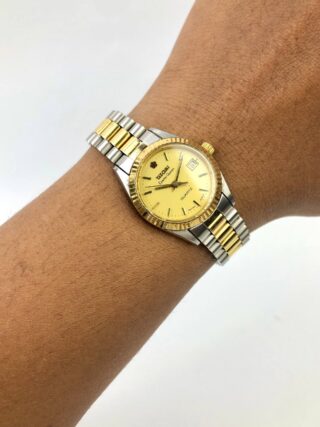 SWISSMADE TITONI COSMO KING TWOTONE LADIES QUARTZ