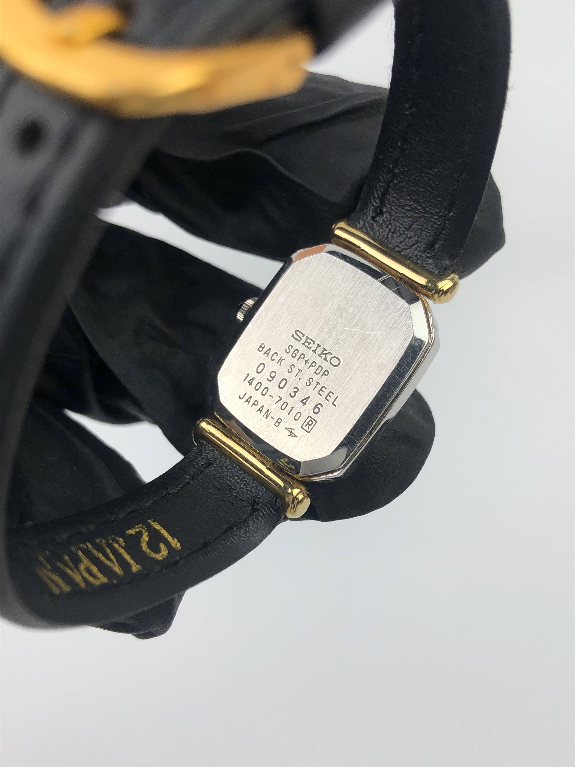 BEAUTIFUL SEIKO PALADIUM & SGP CASE QUART - Gambar 7