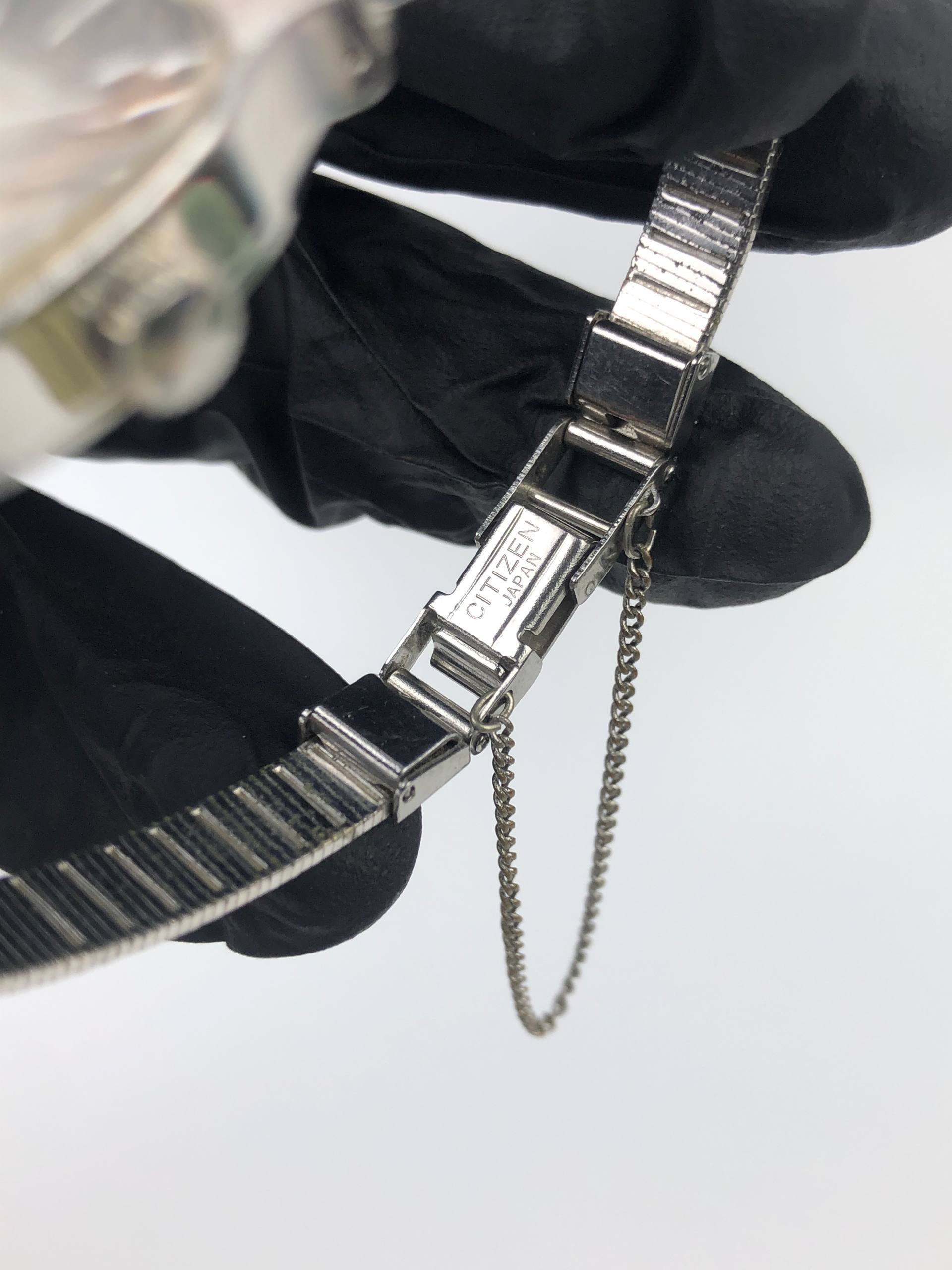 BEAUTIFUL CITIZEN VINTAGE LADIES TEXTURE DIAL CUTTING SAPPHIRE GLASS - Gambar 8