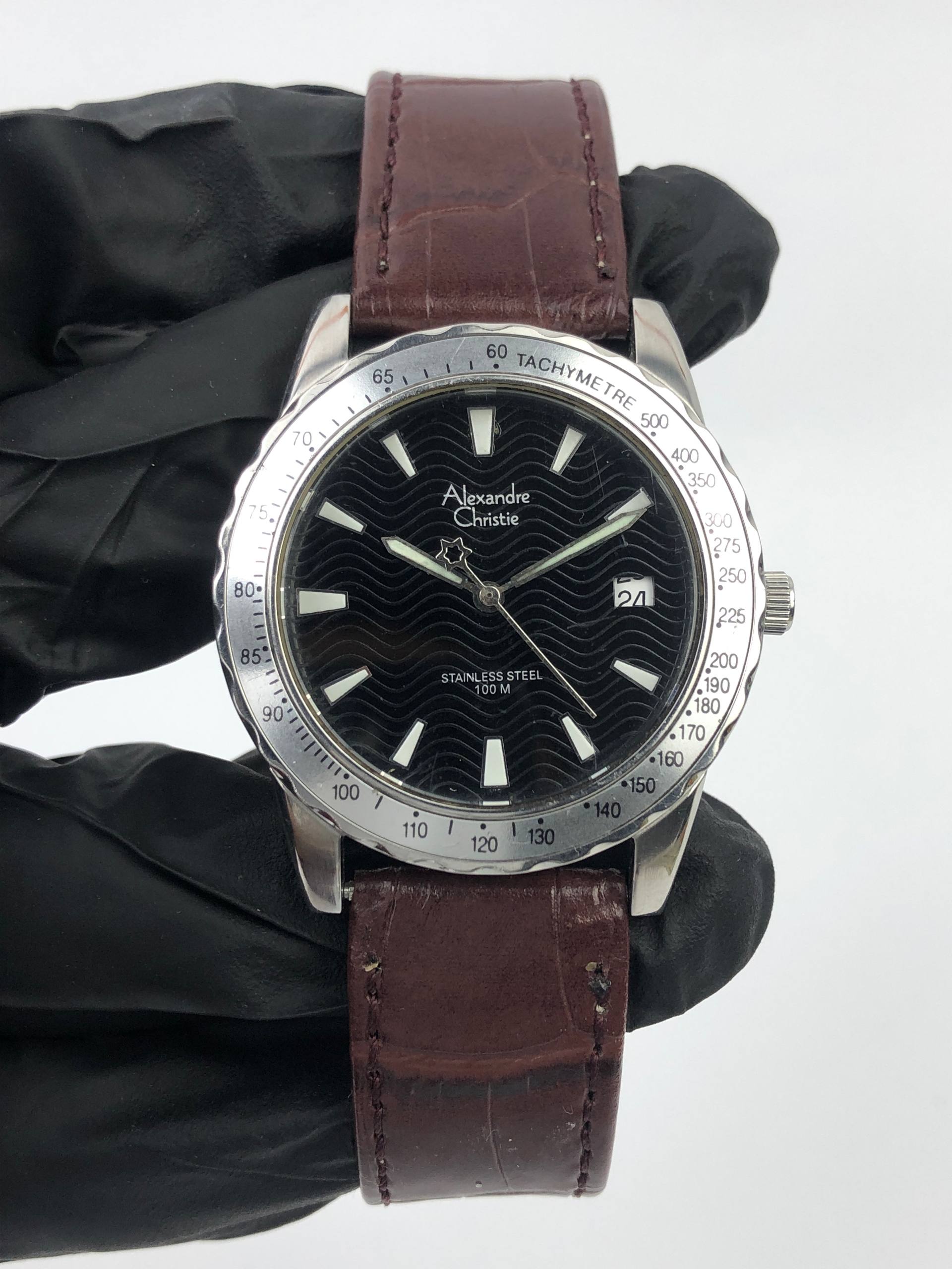 ALEXANDRE CHRISTIE MAN ROUND CASE DATE - Gambar 2
