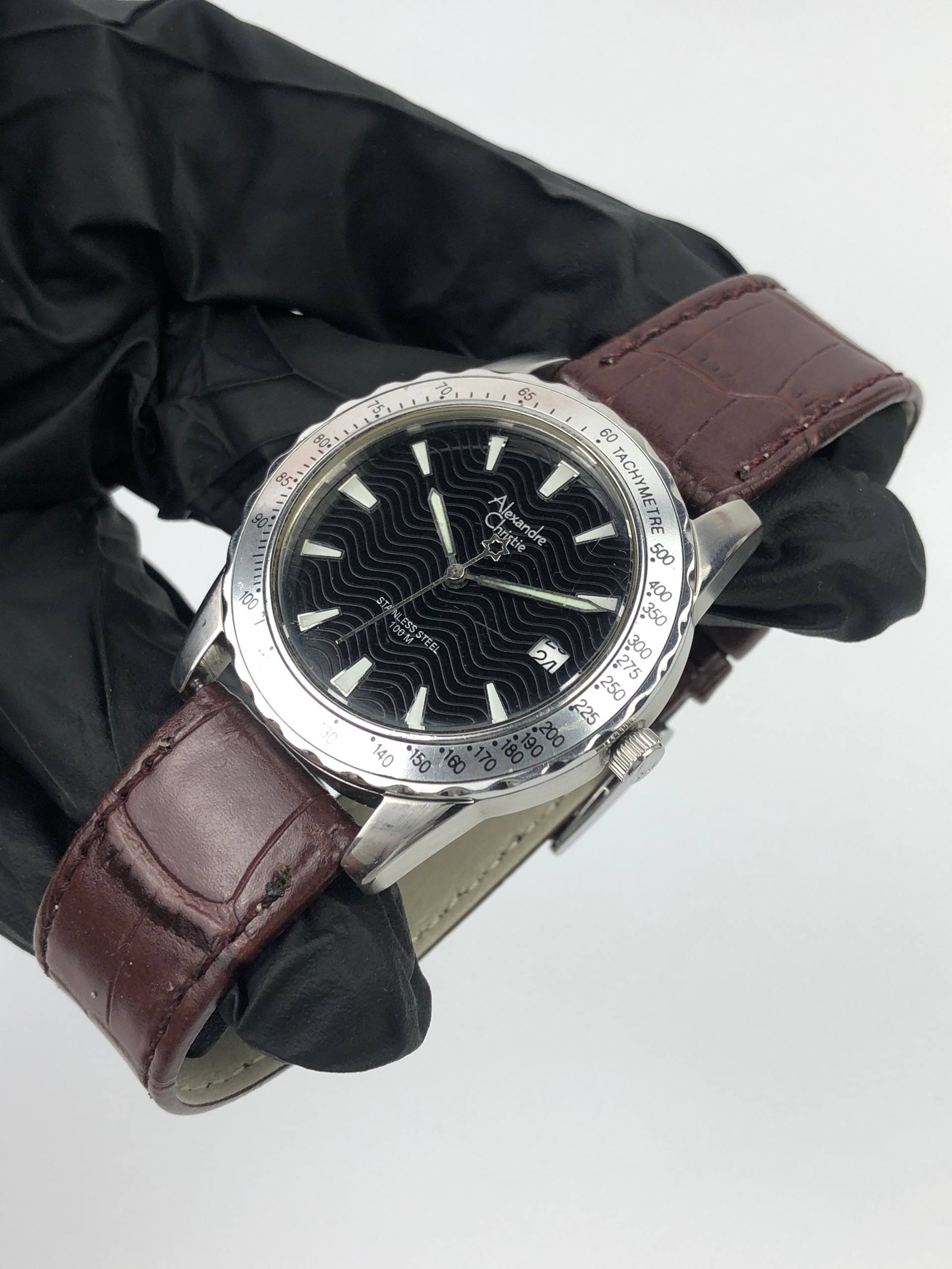 ALEXANDRE CHRISTIE MAN ROUND CASE DATE - Gambar 3