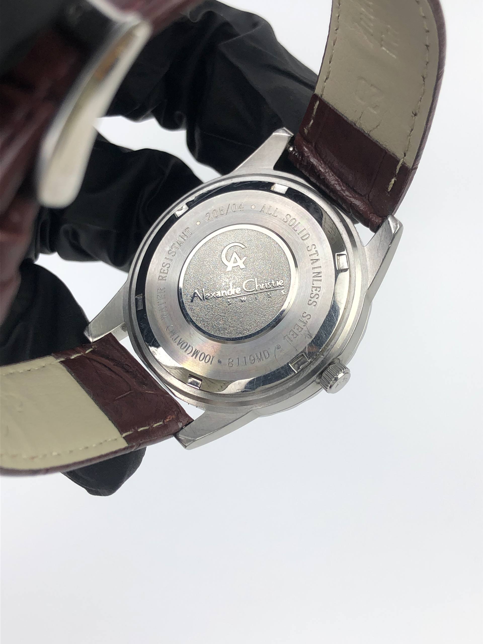 ALEXANDRE CHRISTIE MAN ROUND CASE DATE - Gambar 7