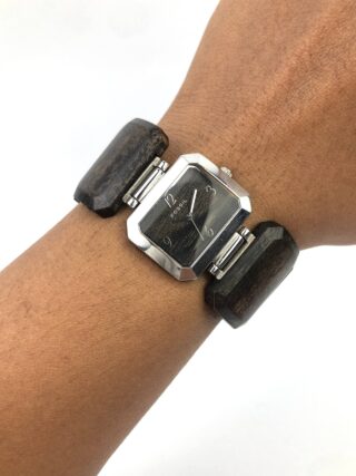 FOSSIL F2 WOODEN LADIES QUARTZ MOVEMENT