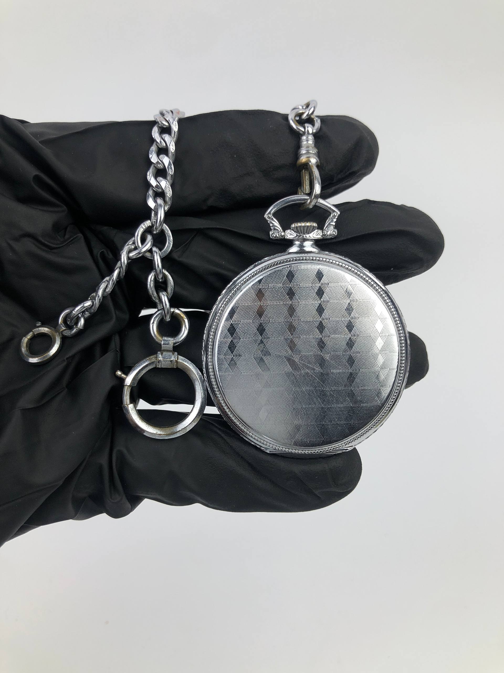 POCKET WATCH CHRONOMETER CYMA CAL 5417 SMALL SECOND - Gambar 6