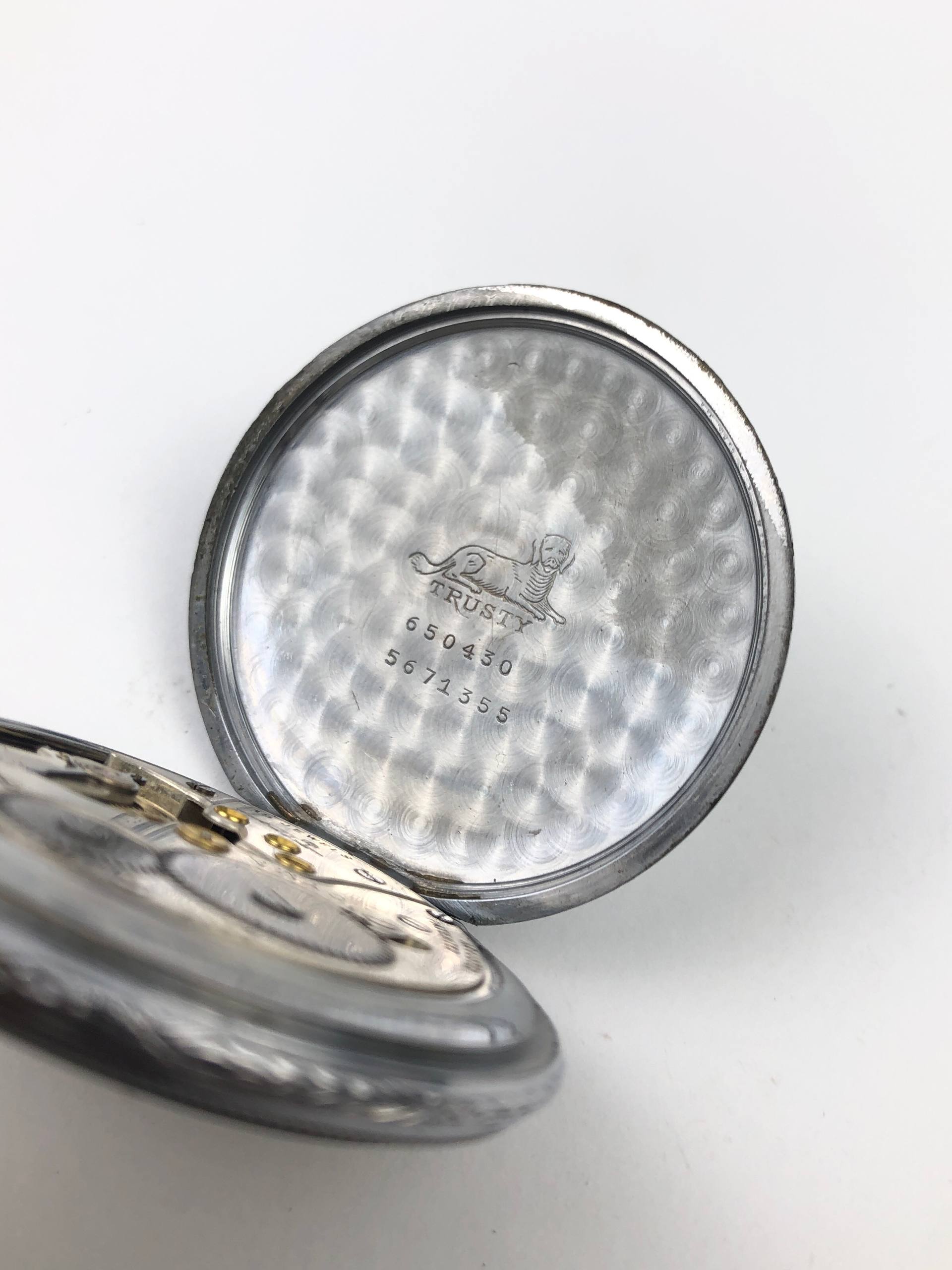 POCKET WATCH CHRONOMETER CYMA CAL 5417 SMALL SECOND - Gambar 9