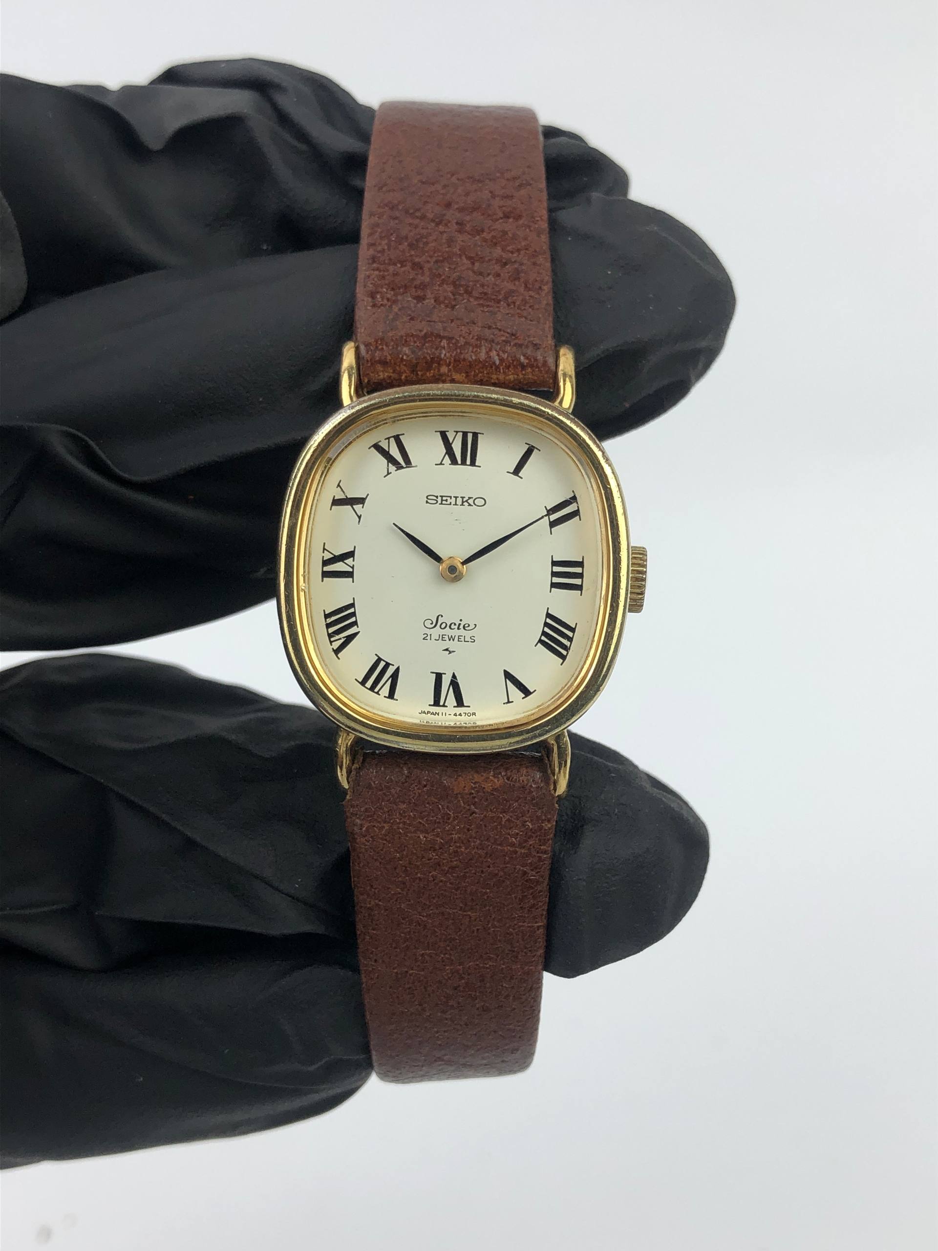 SEIKO SOCIE KLASIK ROMAN DIAL CAL 11 - Gambar 3