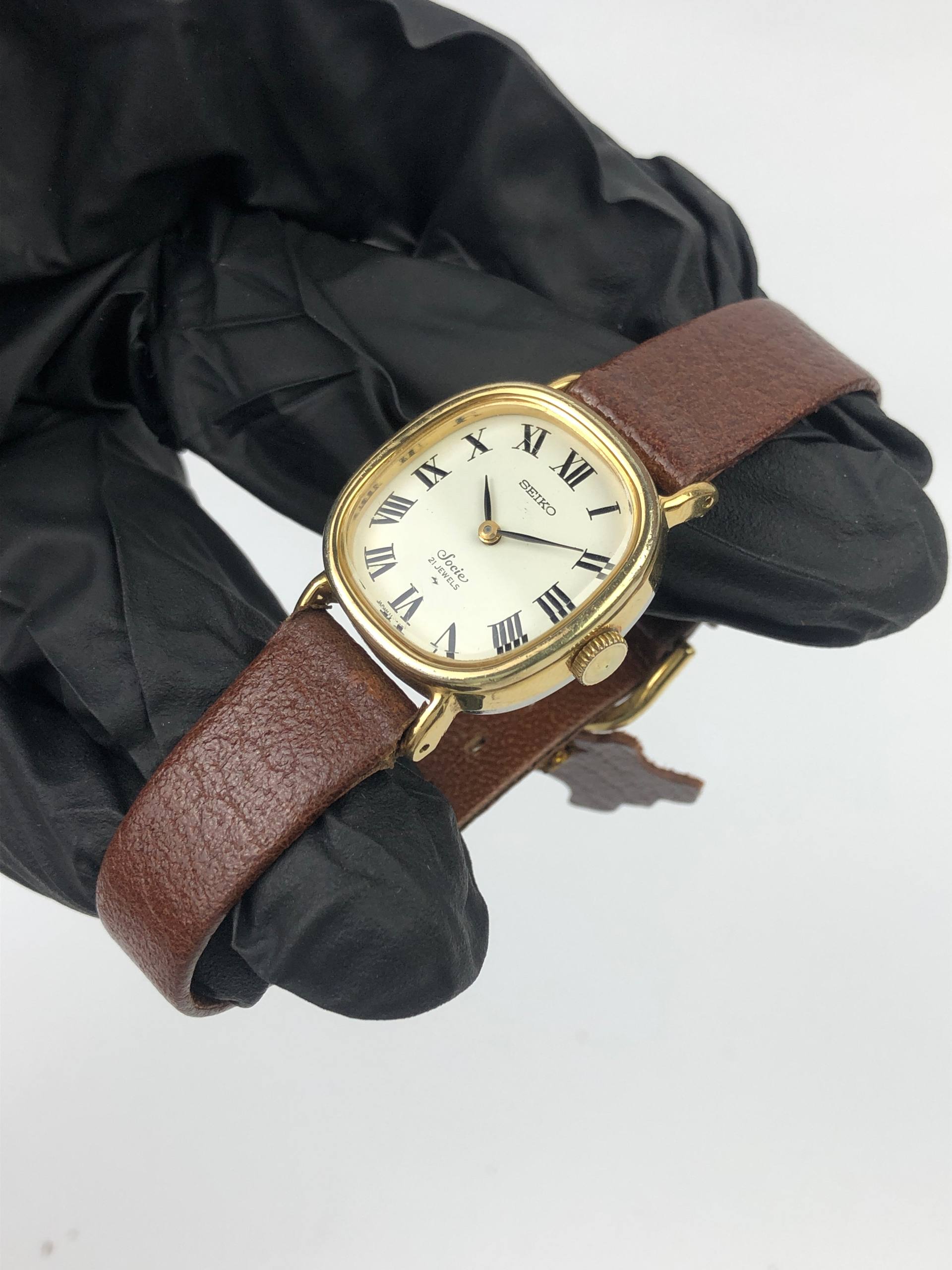 SEIKO SOCIE KLASIK ROMAN DIAL CAL 11 - Gambar 2
