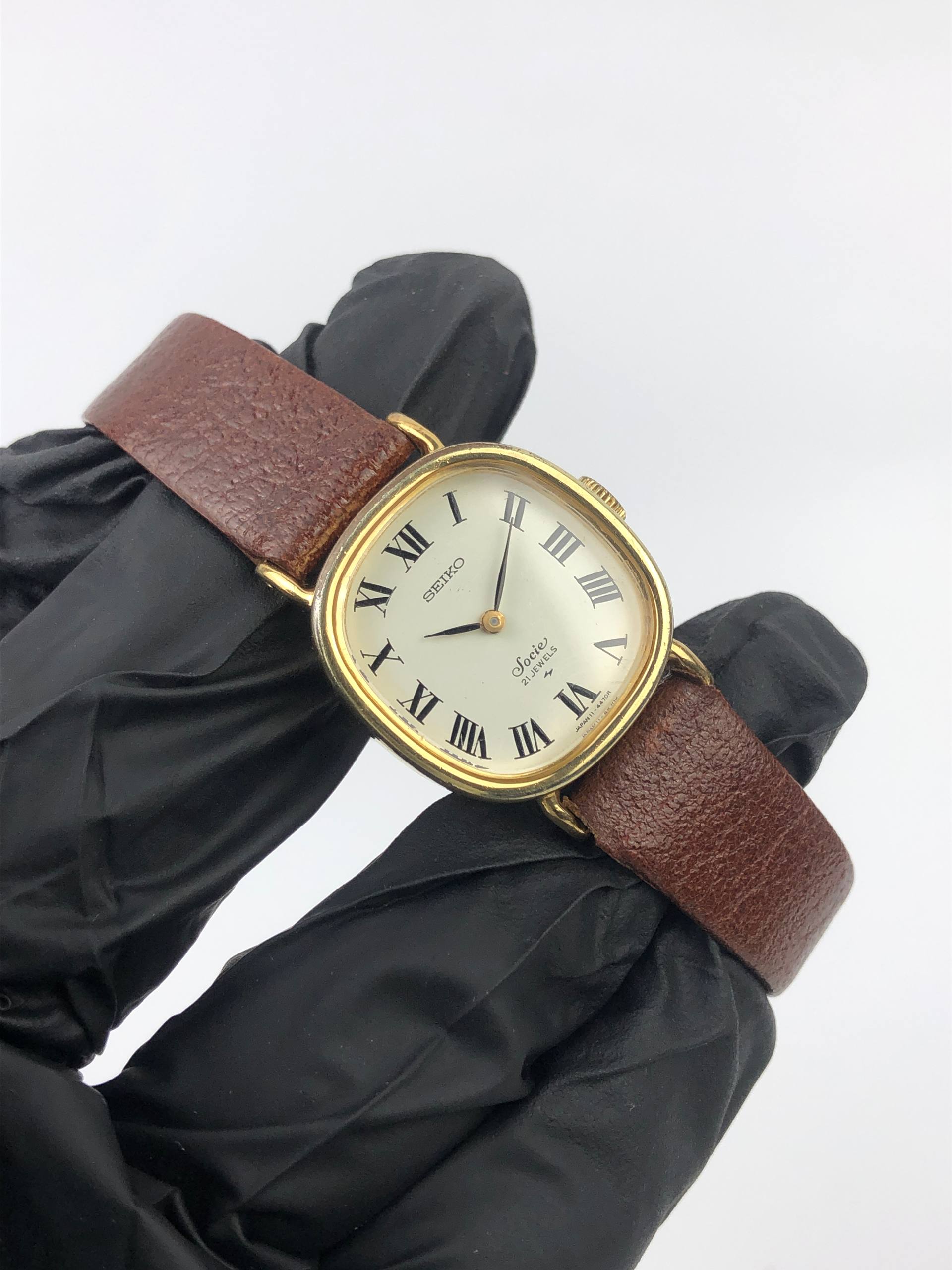 SEIKO SOCIE KLASIK ROMAN DIAL CAL 11 - Gambar 4