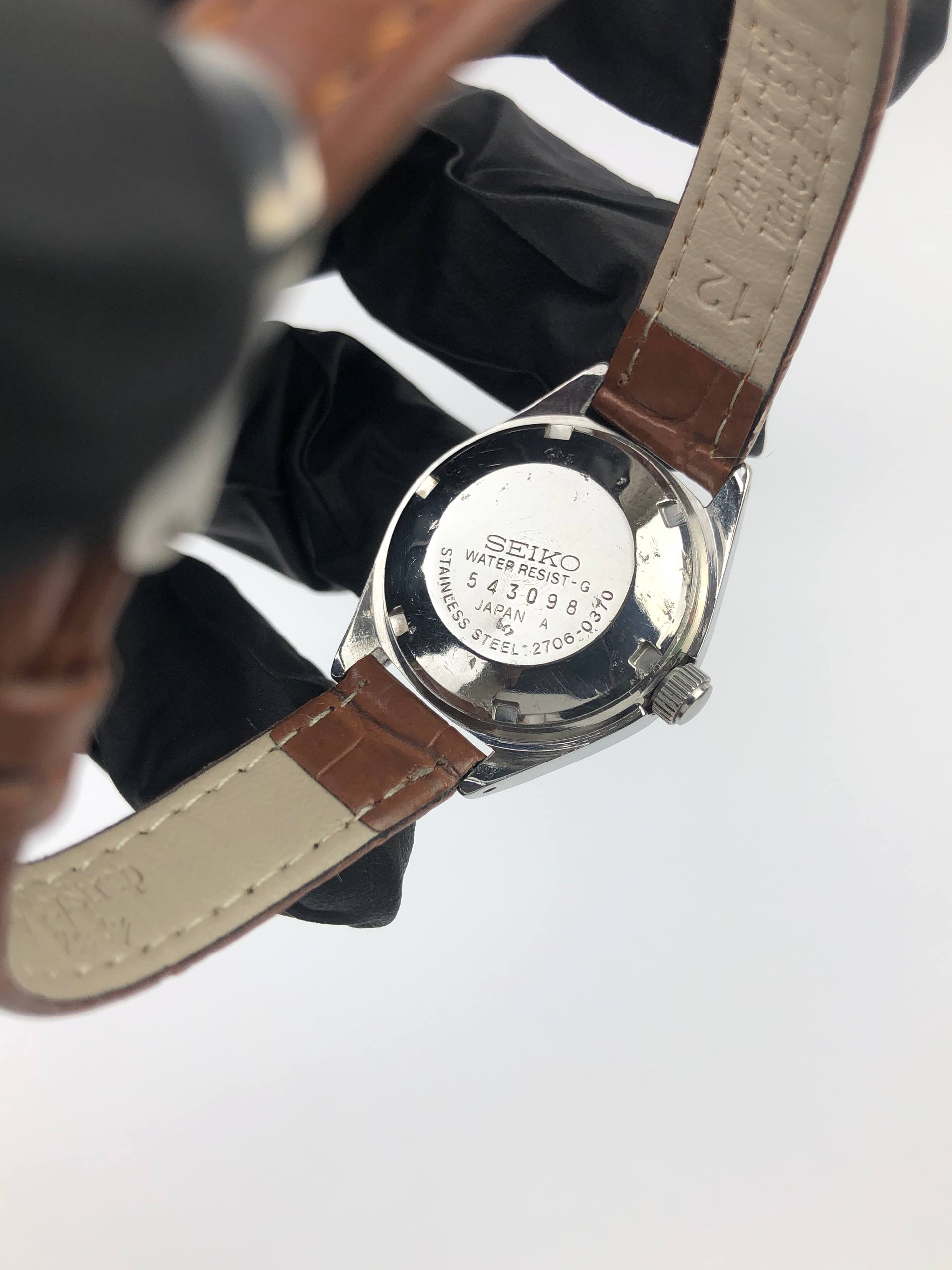 SEIKO AUTOMATIC CAL 2706 DAYDATE SNOWFLAKE DIAL - Gambar 7