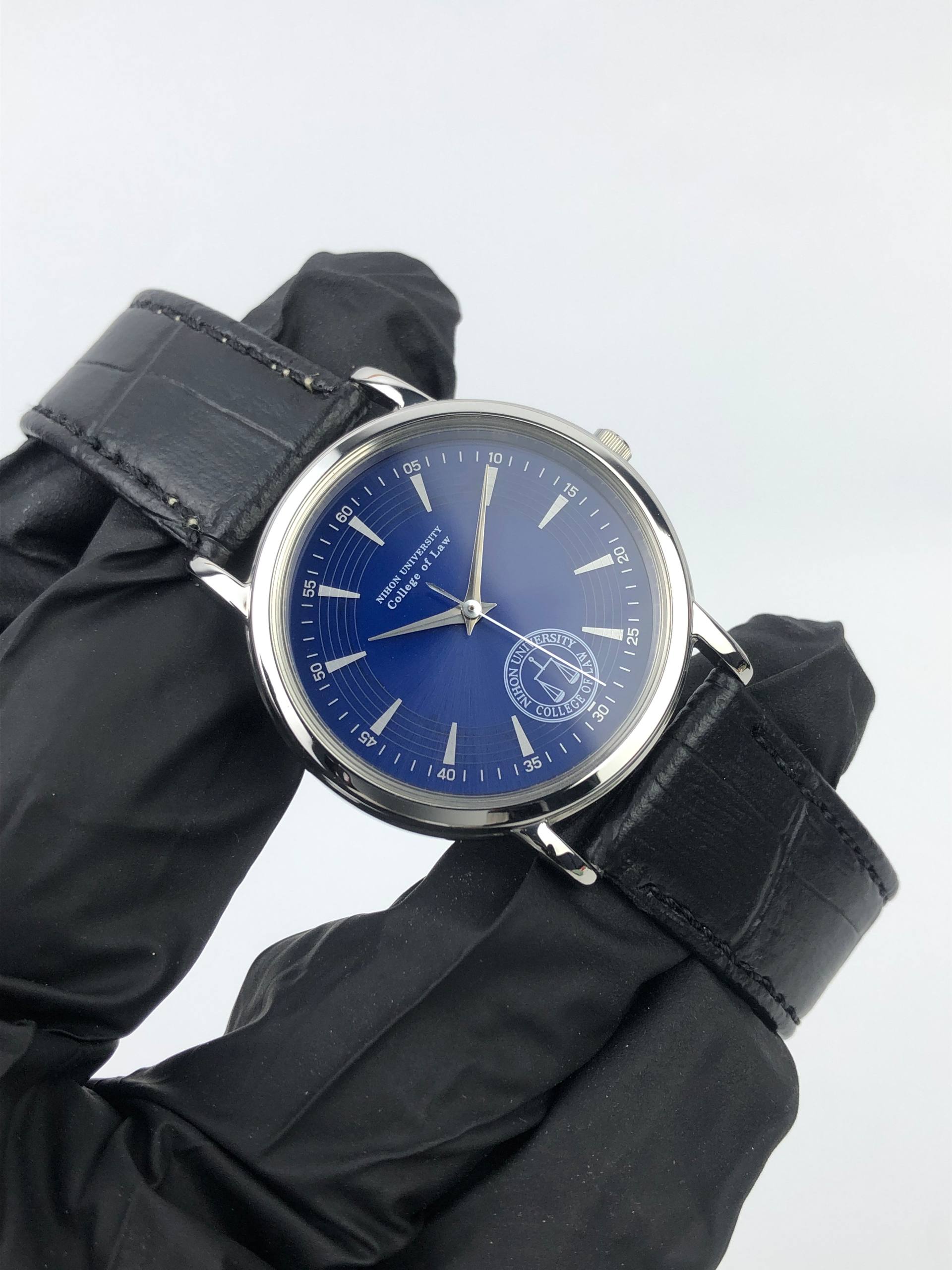 CITIZEN SOLAR NIHON UNIVERSITY COLLEGE OF LAW BLUE DIAL JAPAN - Gambar 4