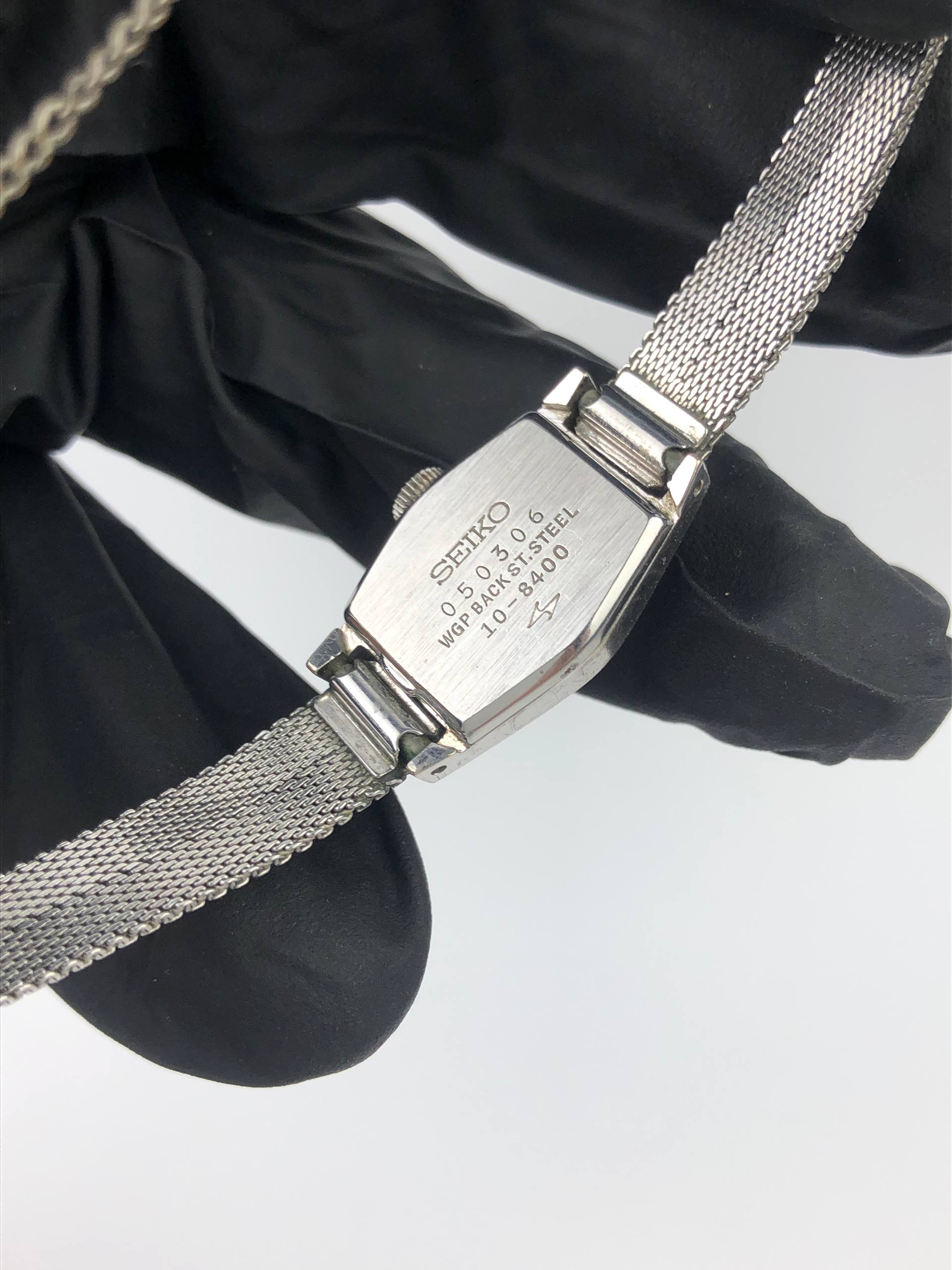 SEIKO VINTAGE SS LADY ALL ORIGINAL - Gambar 8