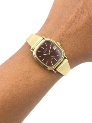 BEAUTIFUL CITIZEN CASTALIA QUARTZ DATE BROWN DIAL